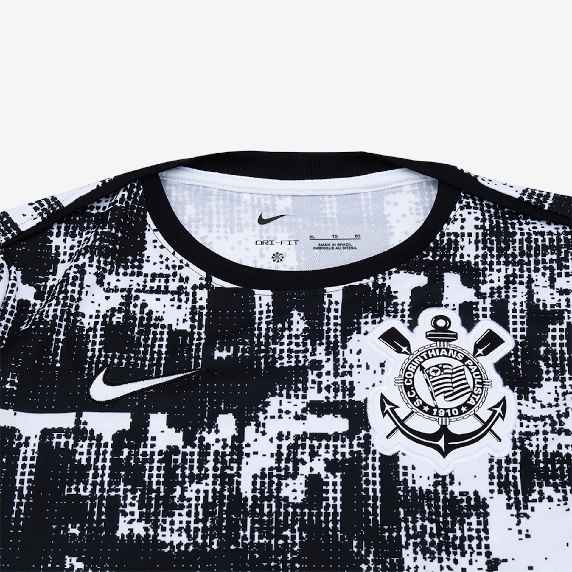 Camiseta Corinthians Nike 2026 Pré-Jogo Infantil - Foto 3
