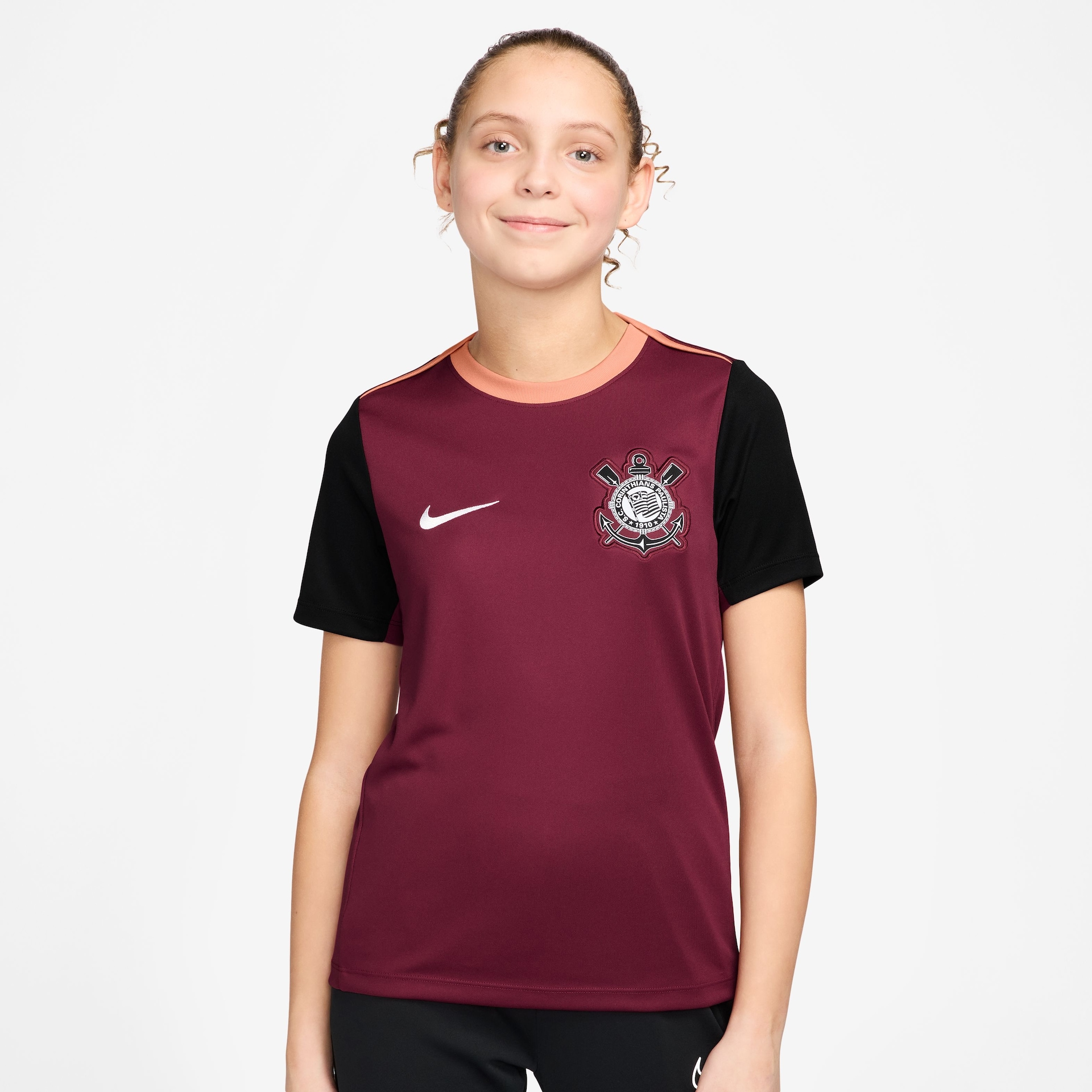 Imagem principal de Camiseta Corinthians Nike 2026 Treino Infantil