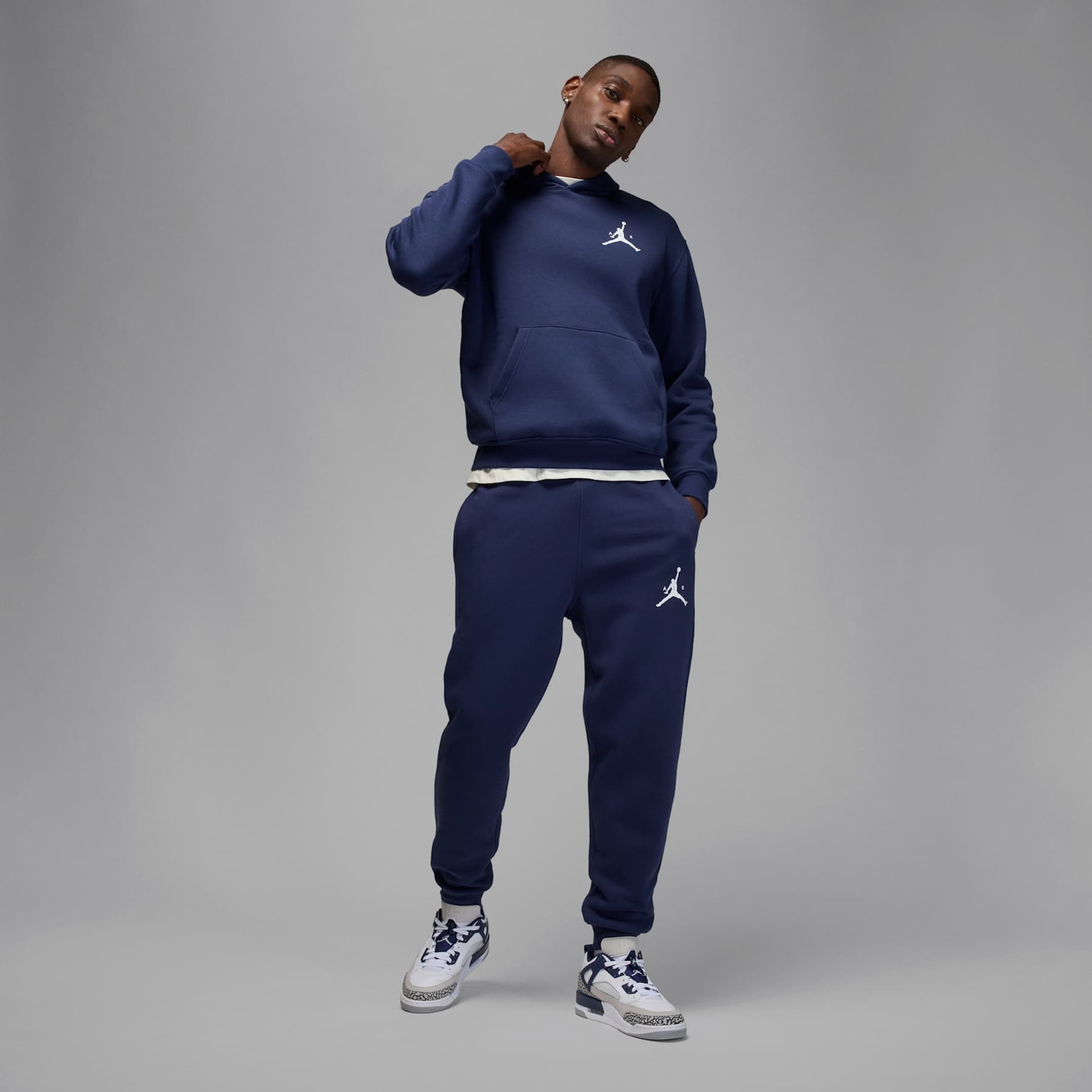 Calça Jordan Jumpman Fleece Masculina - Foto 6