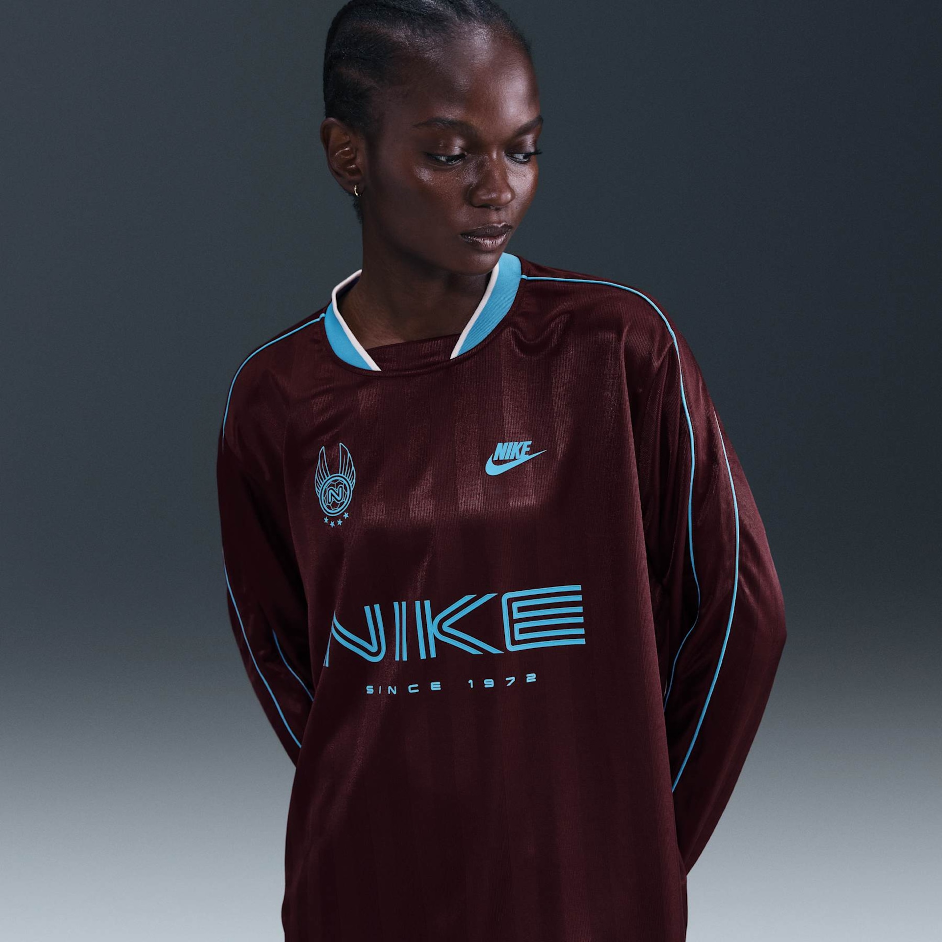 Camisa Nike Sportswear Manga Longa Feminina - Foto 1