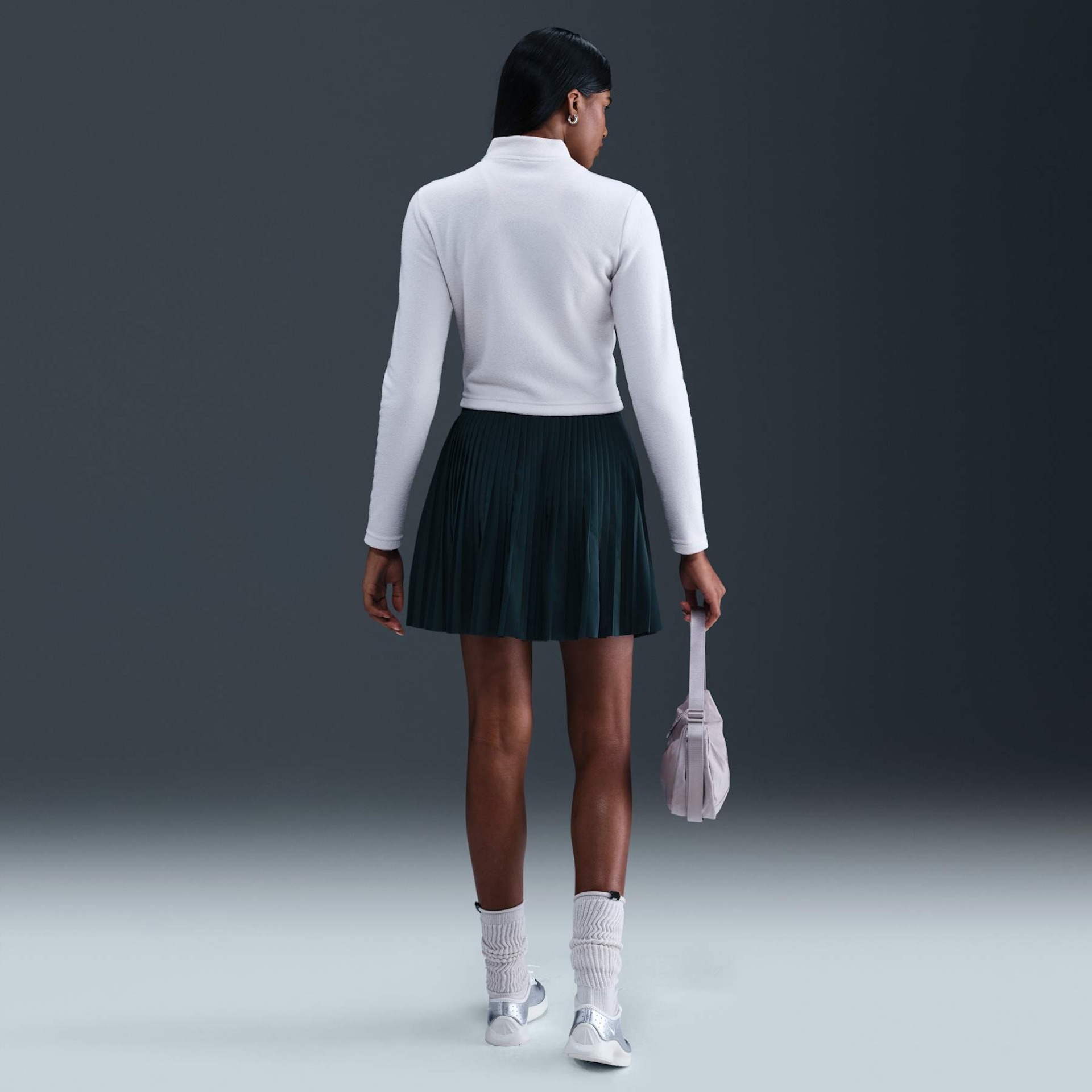 Saia Nike Sportswear Plissada Feminina - Foto 4