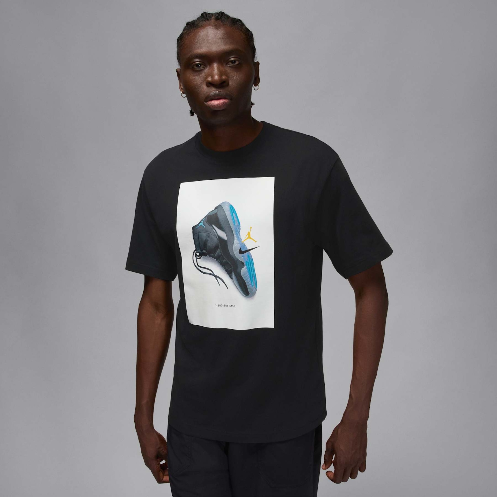 Camiseta Jordan AJ11 Crew Masculina - Foto 1