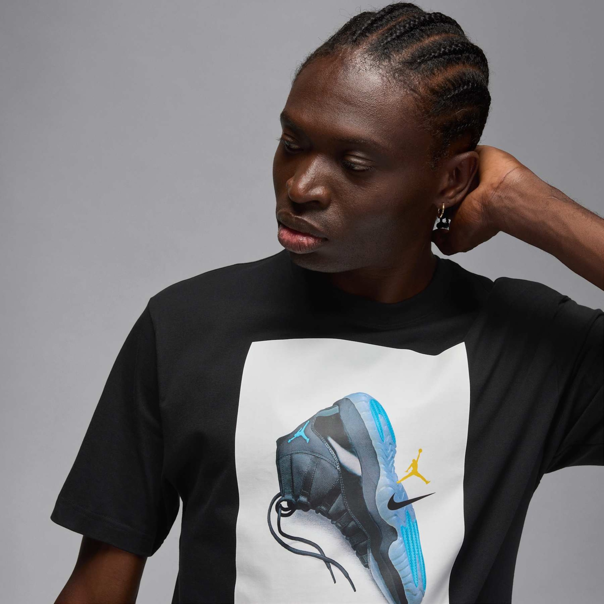 Camiseta Jordan AJ11 Crew Masculina - Foto 3