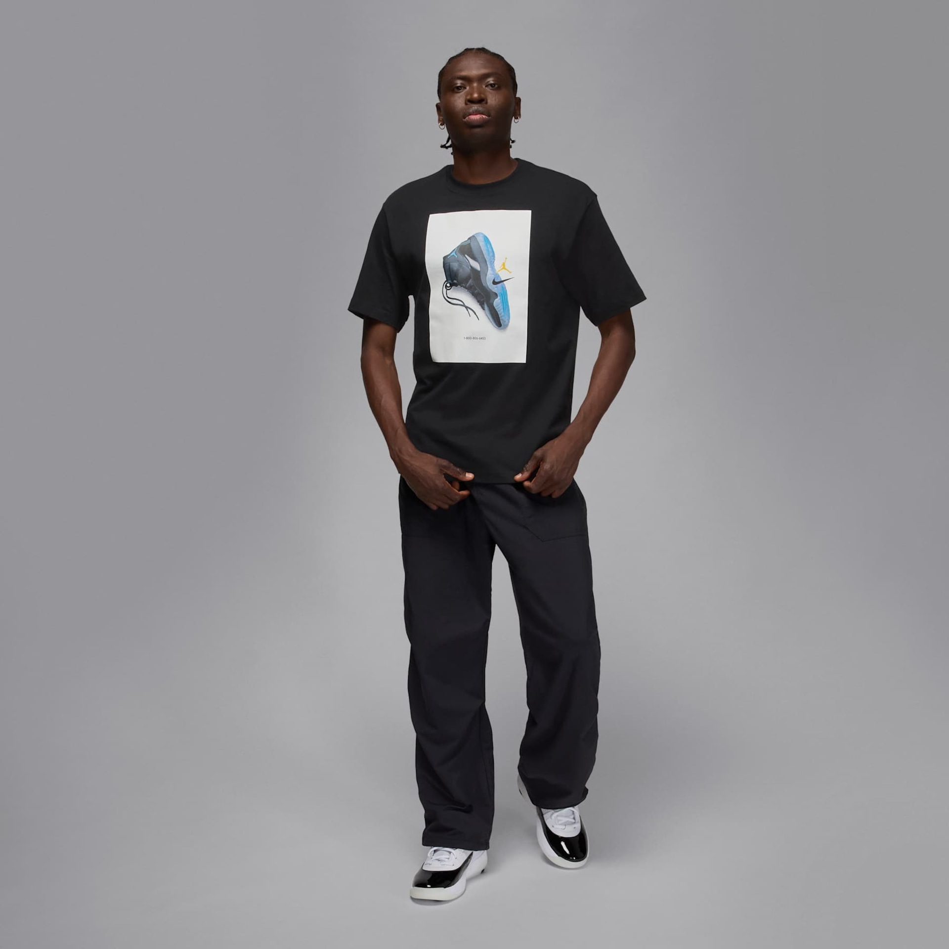 Camiseta Jordan AJ11 Crew Masculina - Foto 5