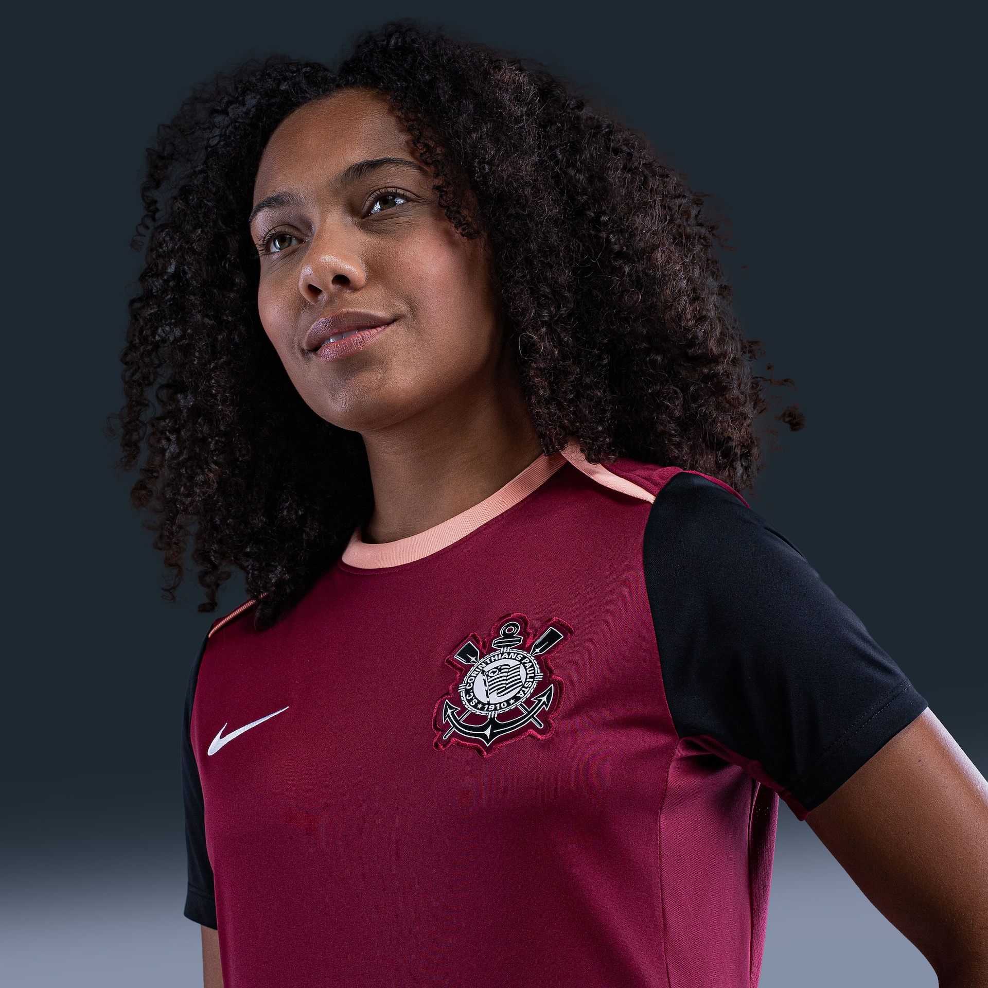 Camiseta Corinthians Nike 2026 Treino Feminina - Foto 7
