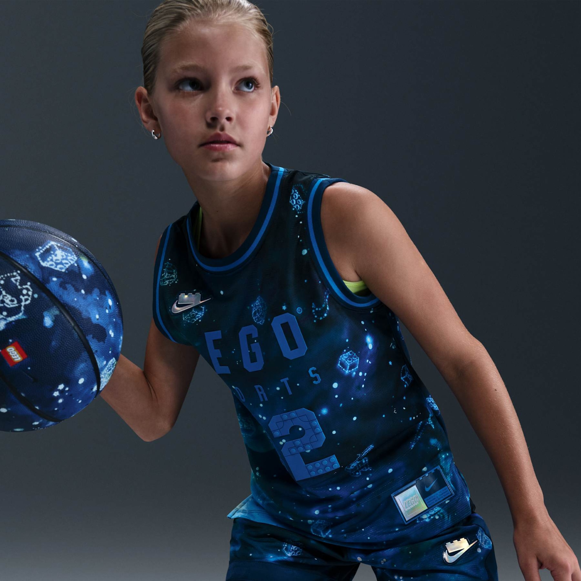 Shorts Dri-FIT x LEGO® Collection Infantil - Foto 5