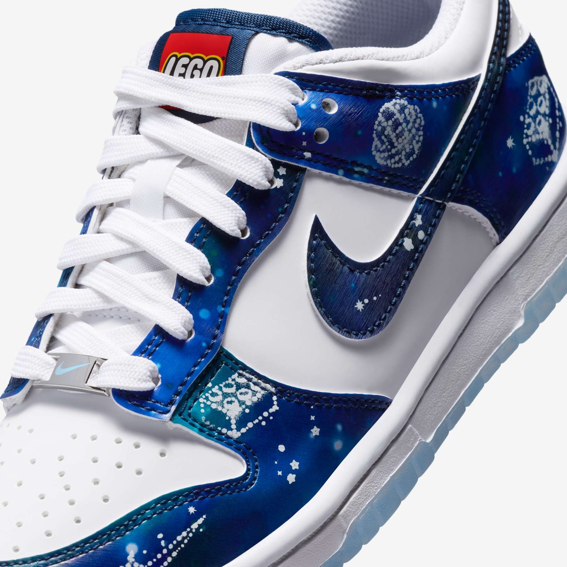 Tênis Nike Dunk Low x LEGO® Collection Infantil - Foto 7