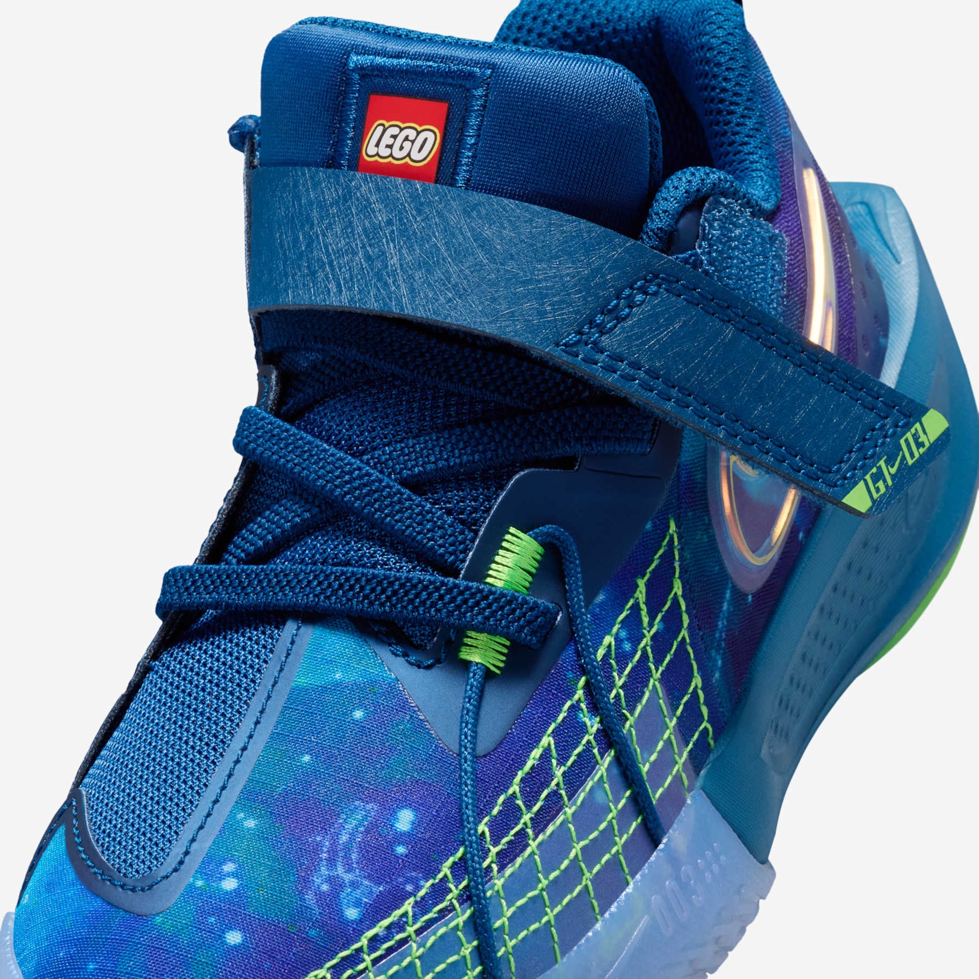 Tênis Nike LEGO® GT Cut 3 OxO Infantil - Foto 7