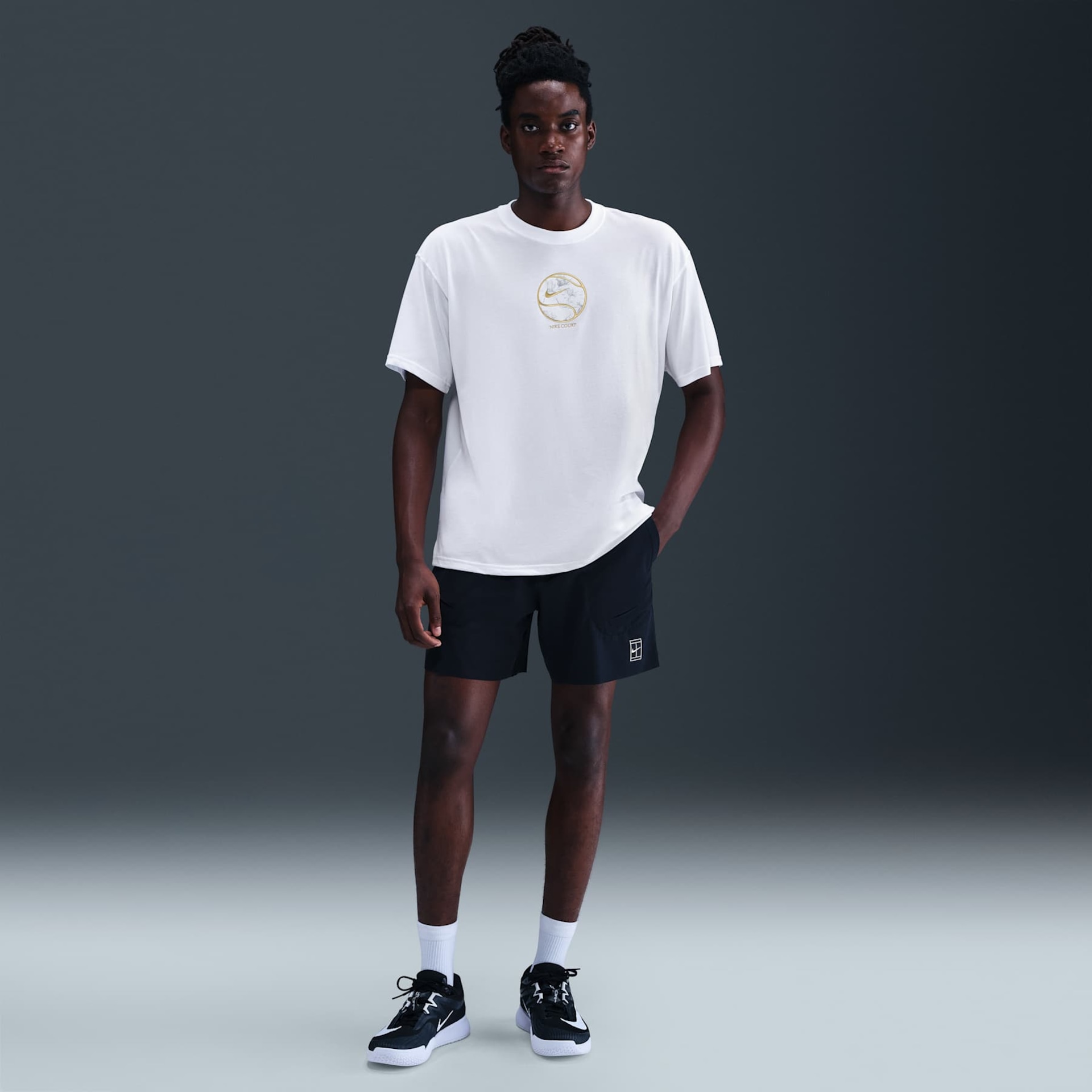 Camiseta Nike Court M90 Masculina - Foto 4