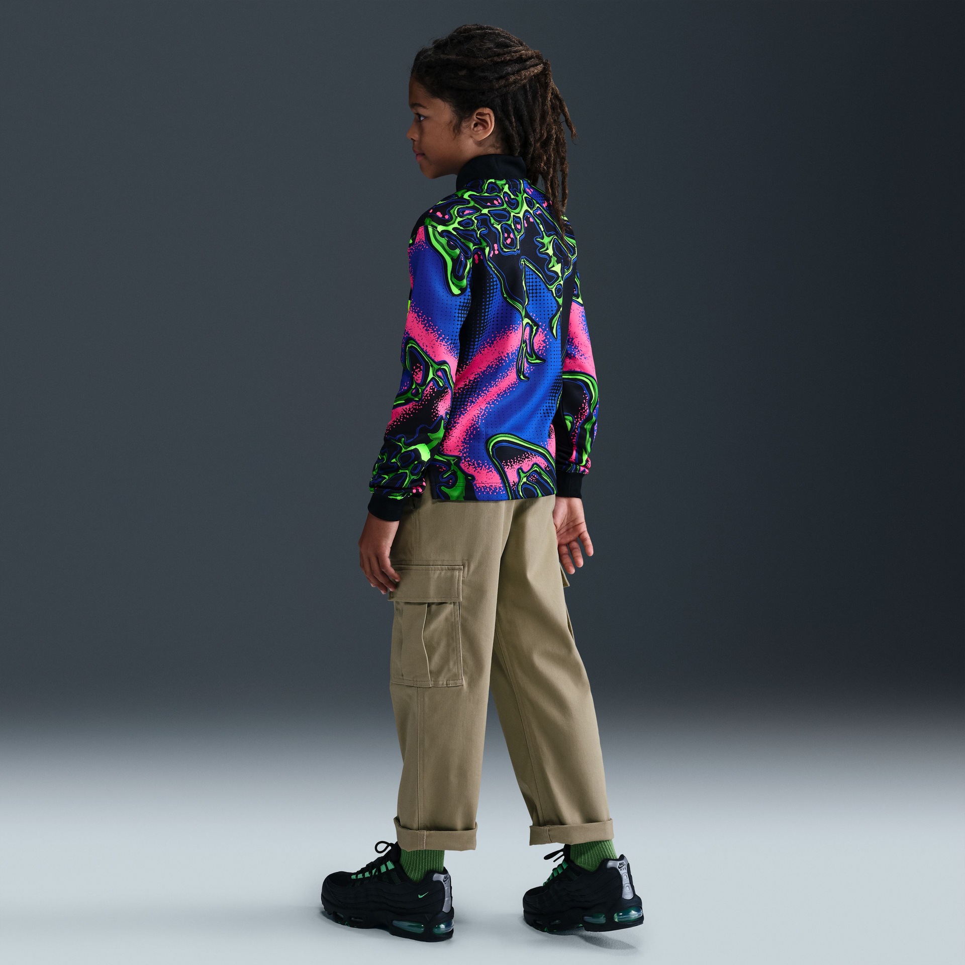 Camisa de Goleiro Nigéria Manga Longa 2025/26 Nike Infantil - Foto 5