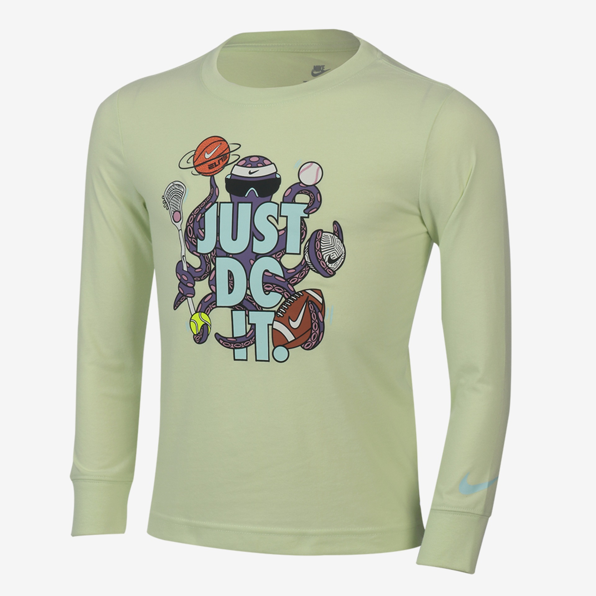 Camiseta Manga Longa Nike JDI Infantil - Foto 1