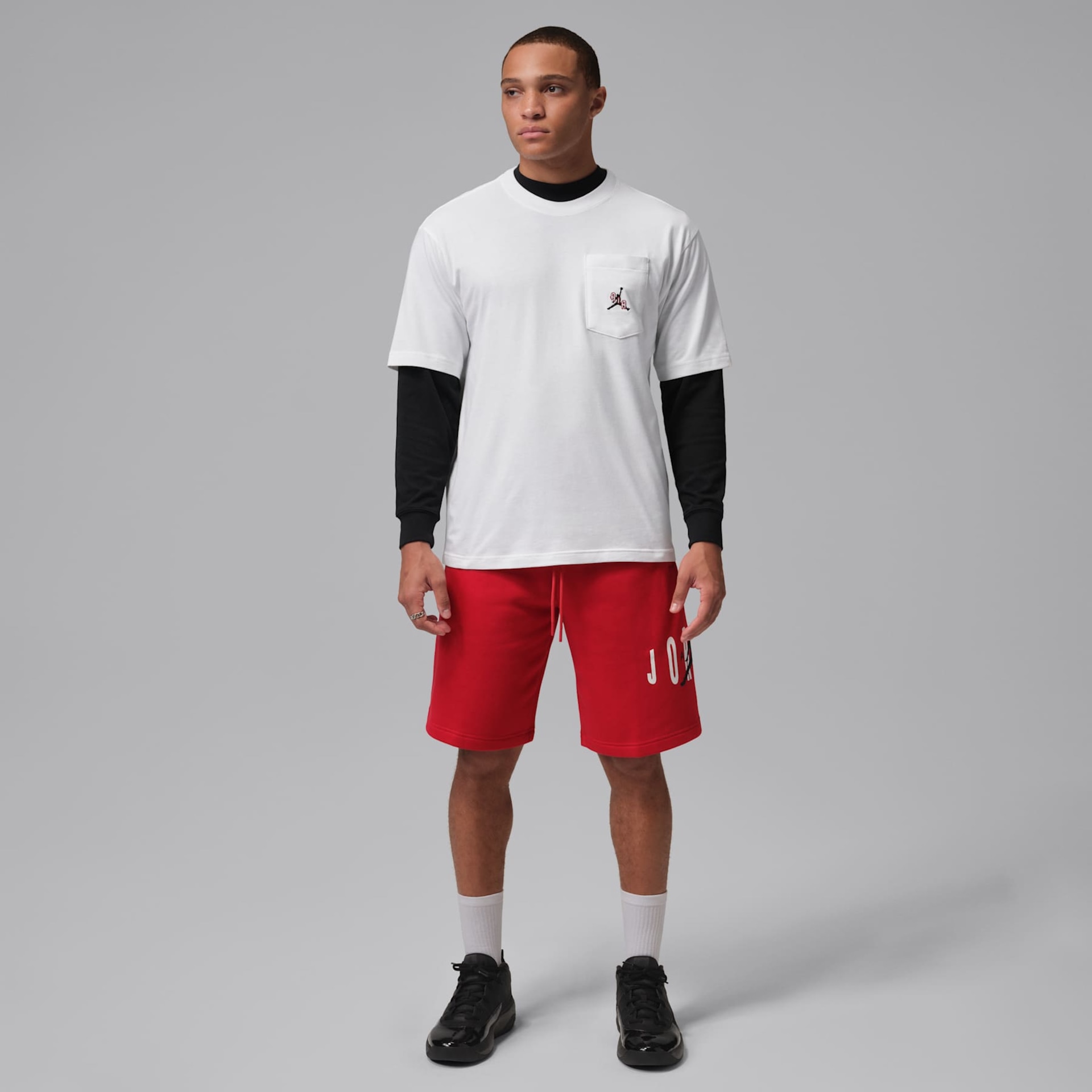 Camiseta Jordan Pocket Crew Masculina - Foto 5