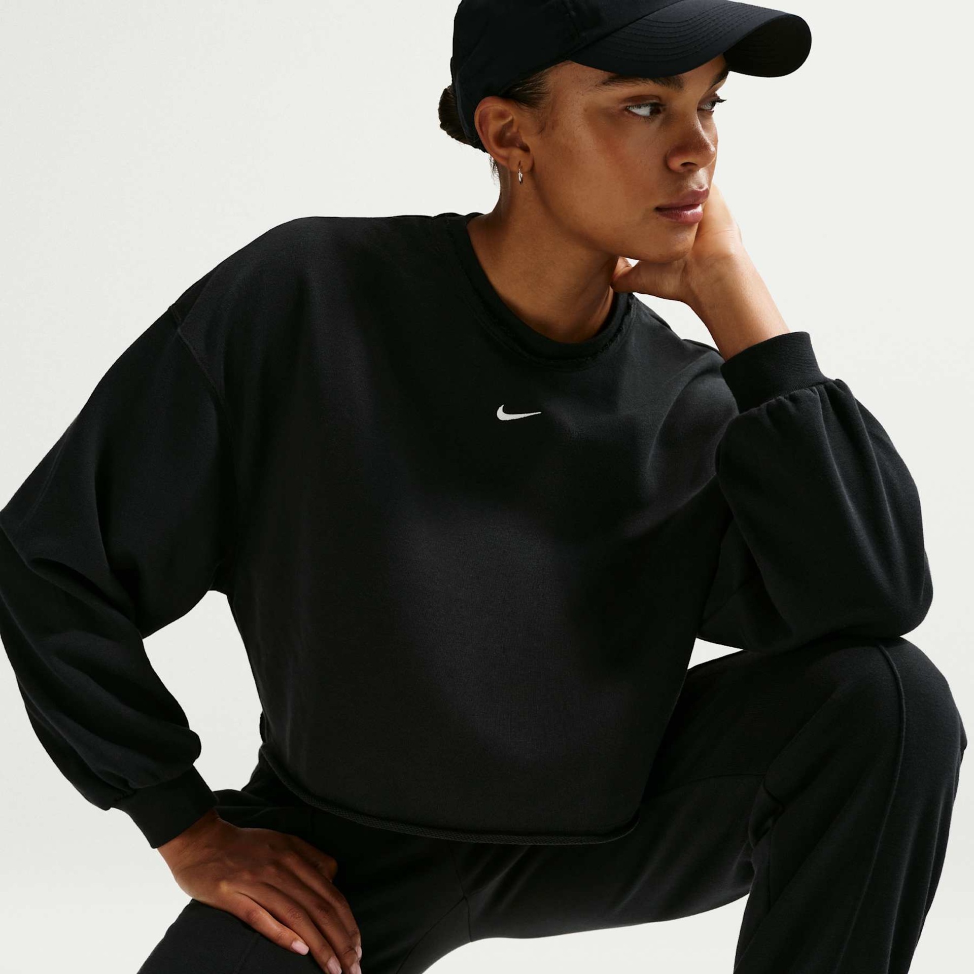 Blusão Nike Sportswear Chill Fleece Feminino - Foto 3