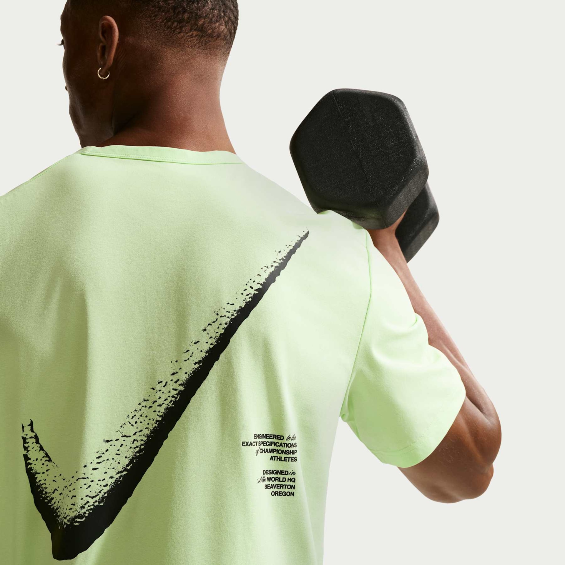Camiseta Dri-FIT Nike Hyverse Masculina - Foto 2