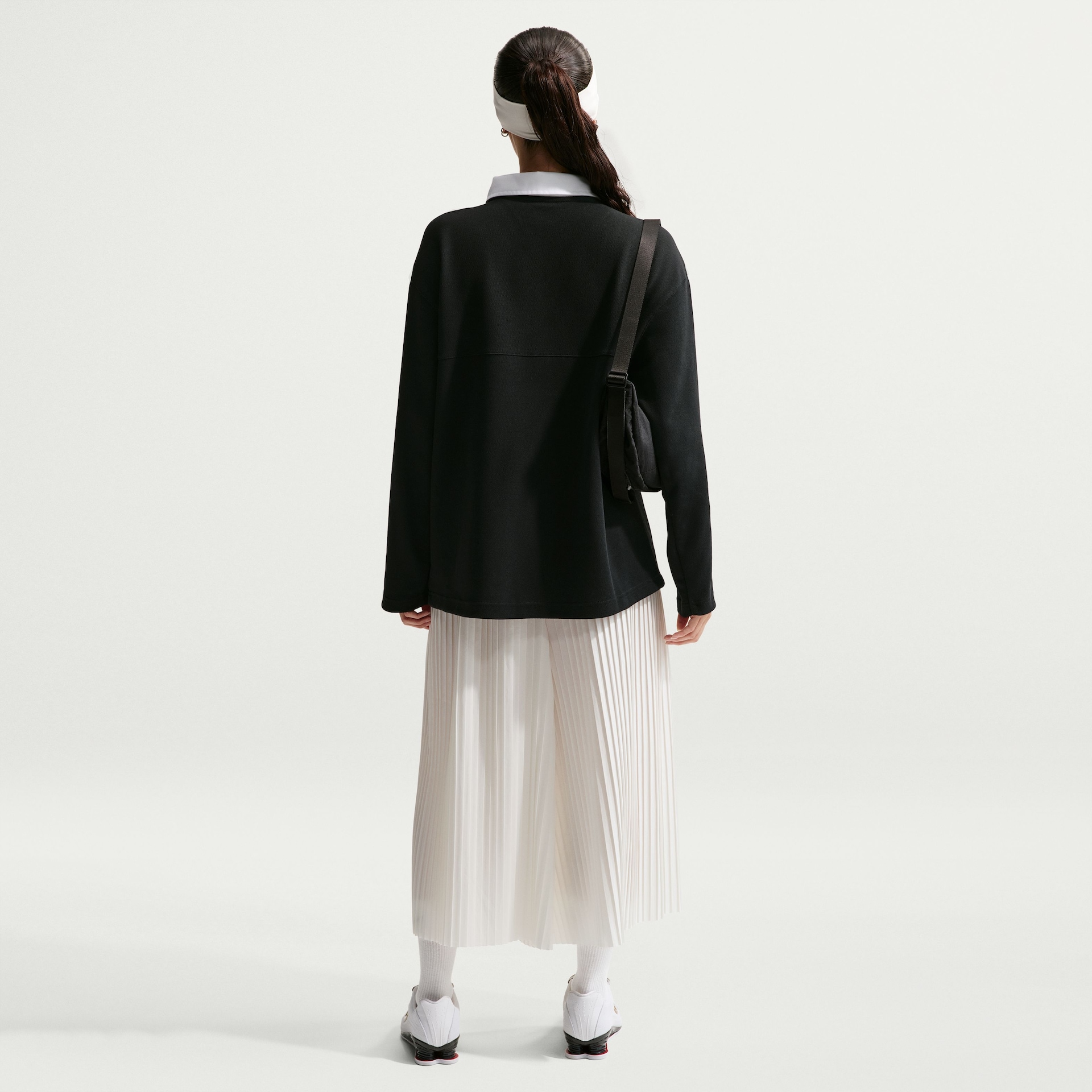 Camisa Polo Nike Sportswear Street Essentials Oversized Feminina - Foto 3