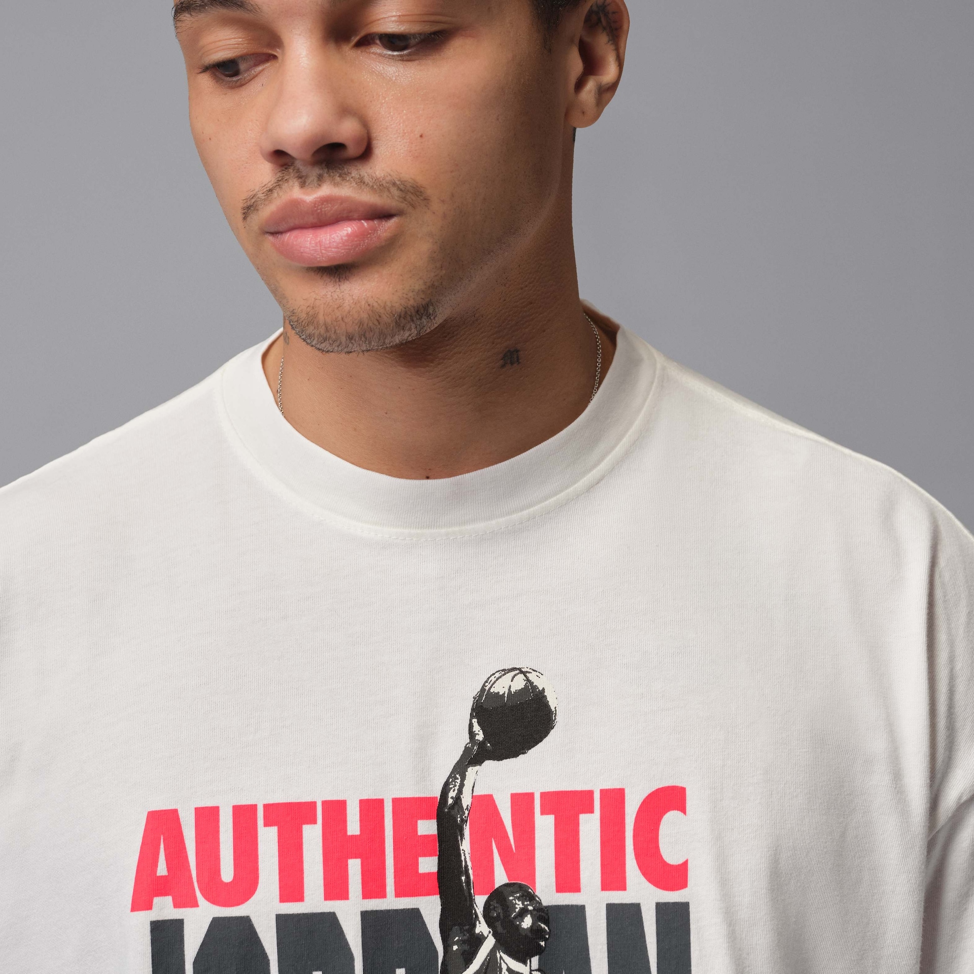 Camiseta Jordan Reissue Worldwide Oversized Masculina - Foto 3