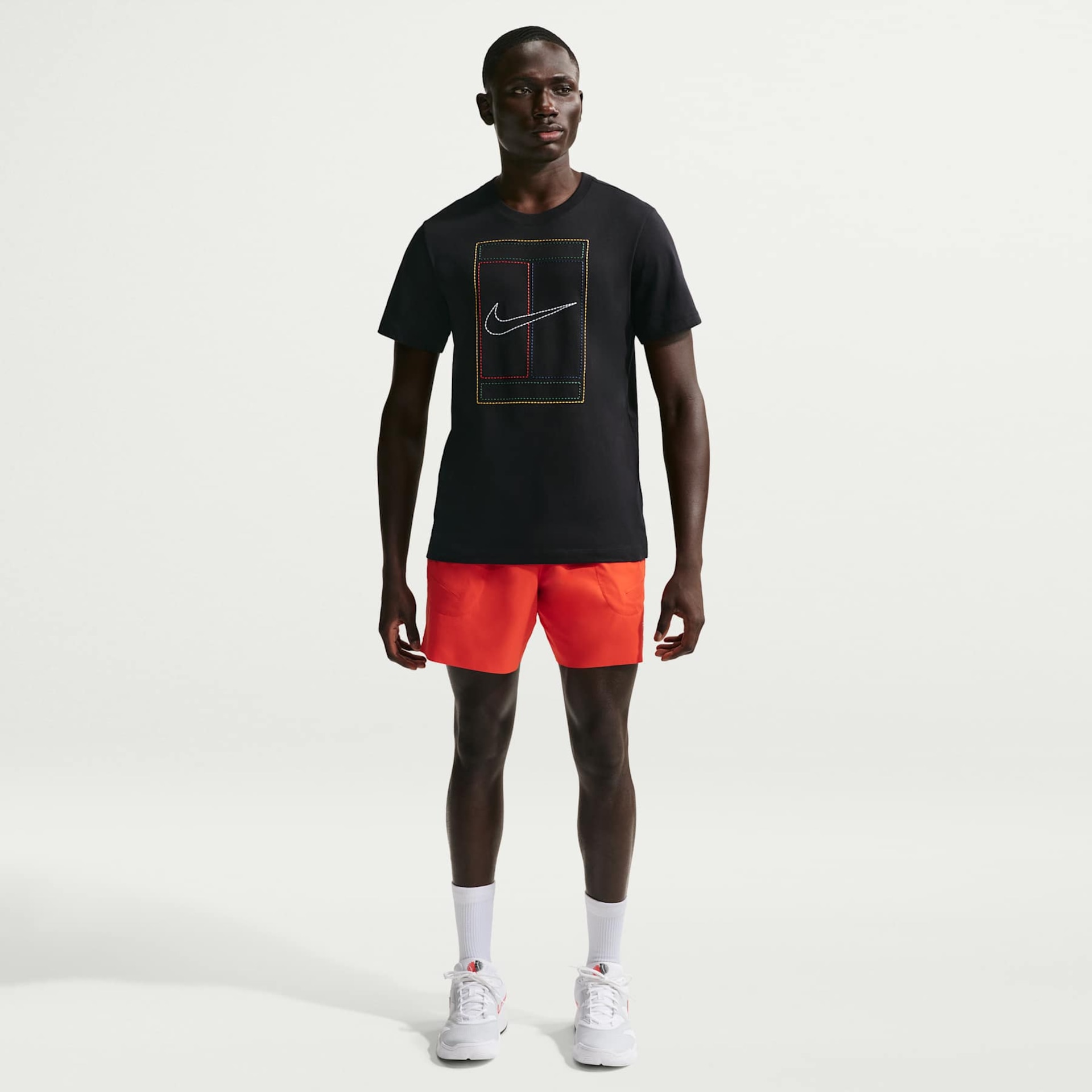 Camiseta Dri-FIT Nike Court Heritage Masculina - Foto 4