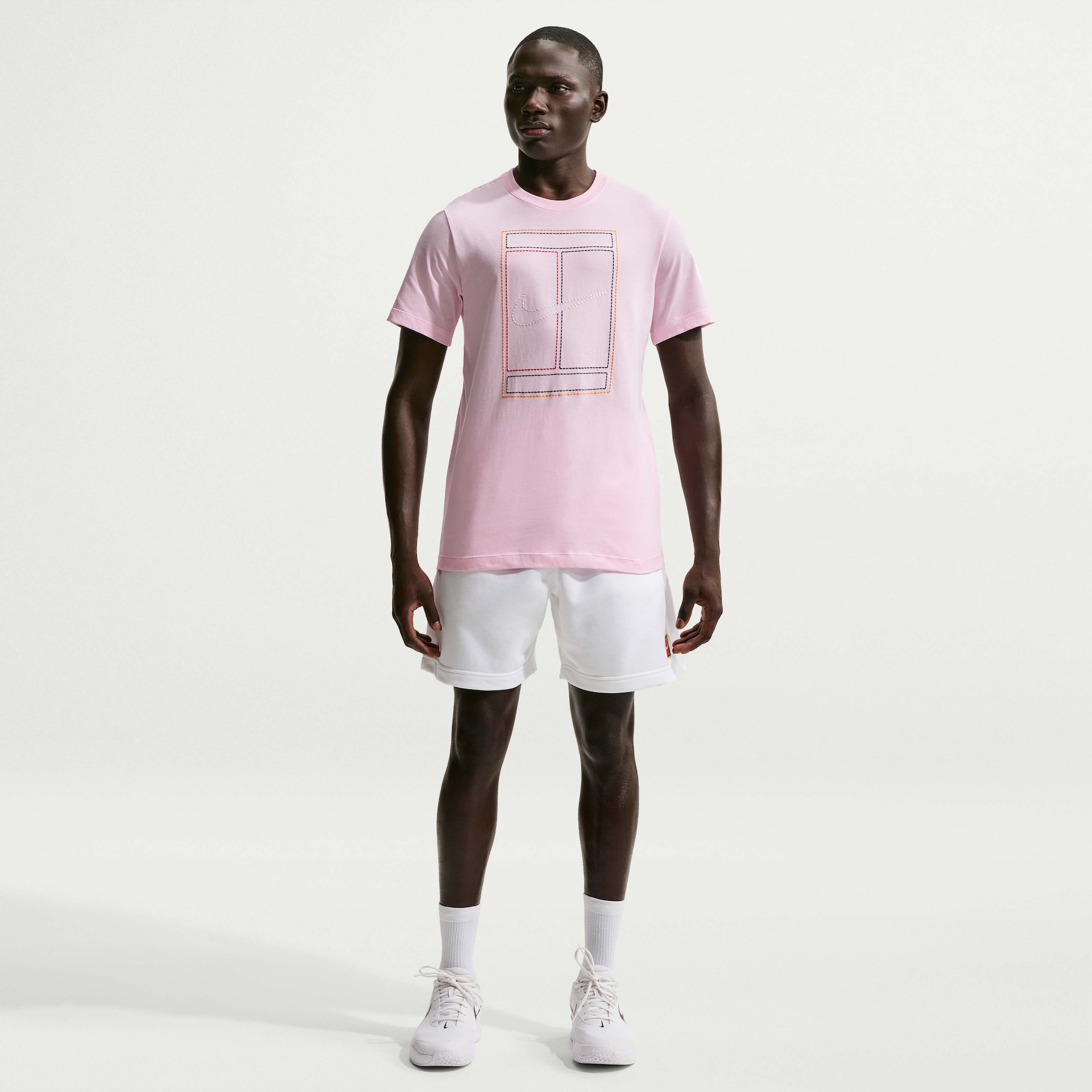 Camiseta Dri-FIT Nike Court Heritage Masculina - Foto 4
