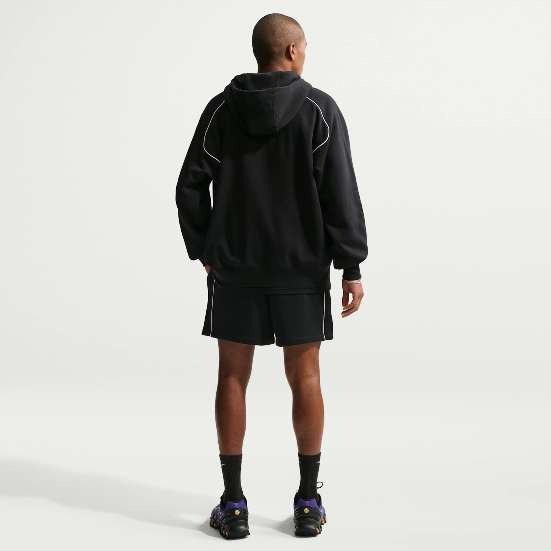 Shorts Nike Air Basquete Fleece Masculino - Foto 5