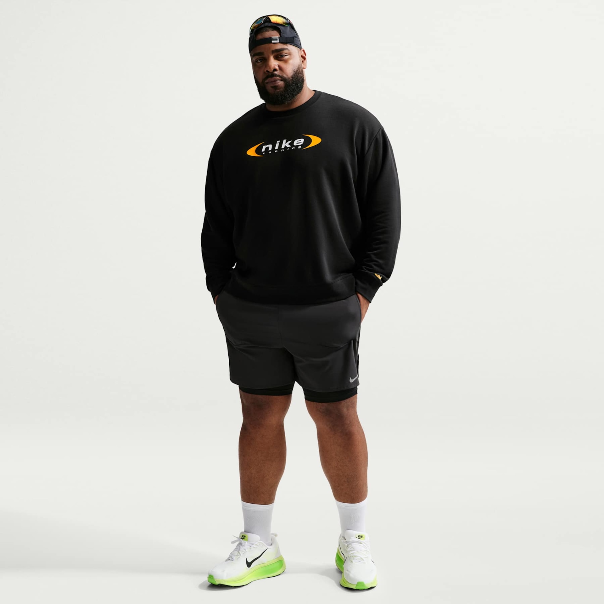 Blusão Nike Running Retro Fleece Masculino - Foto 10