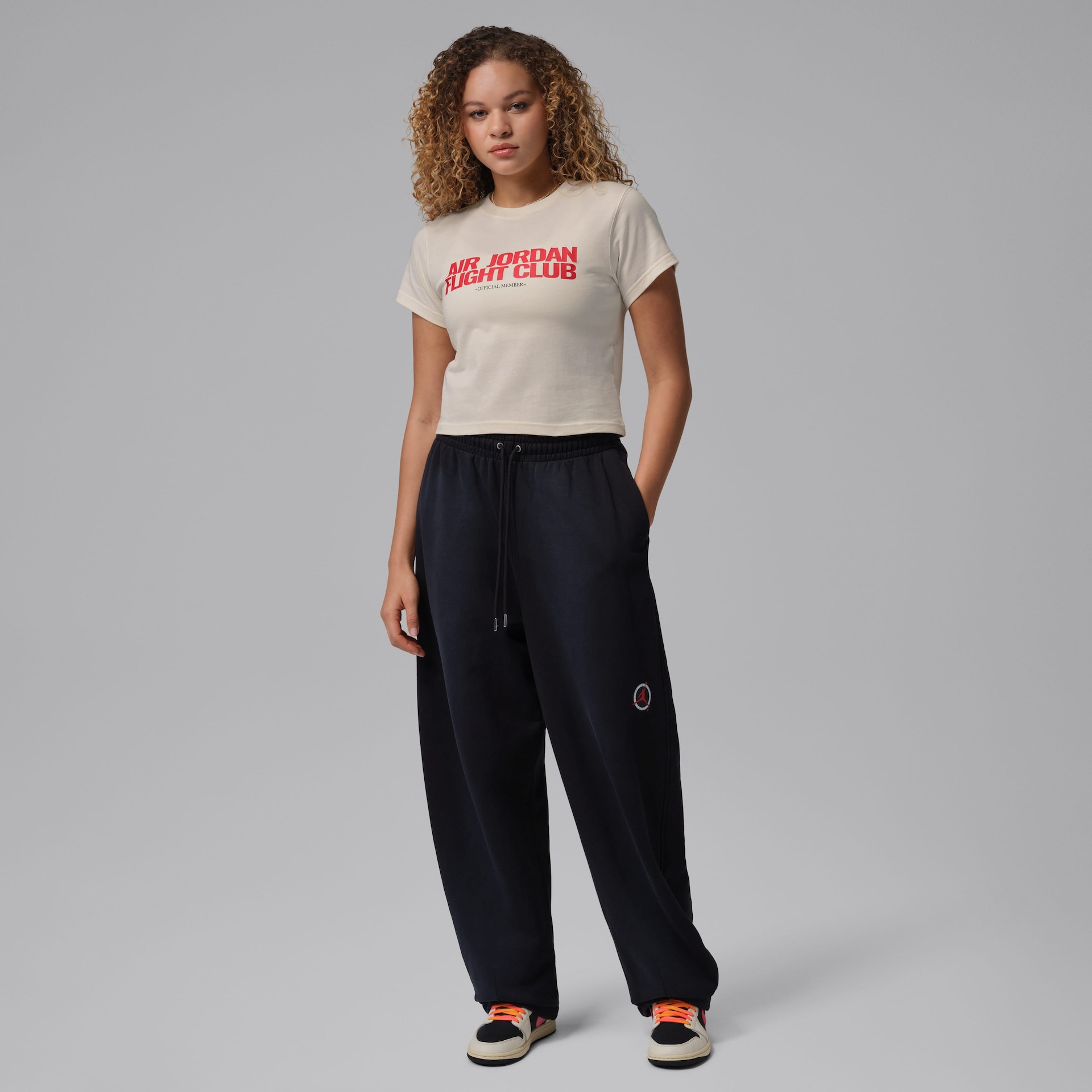 Camiseta Jordan Air Flight Club Feminina - Foto 6