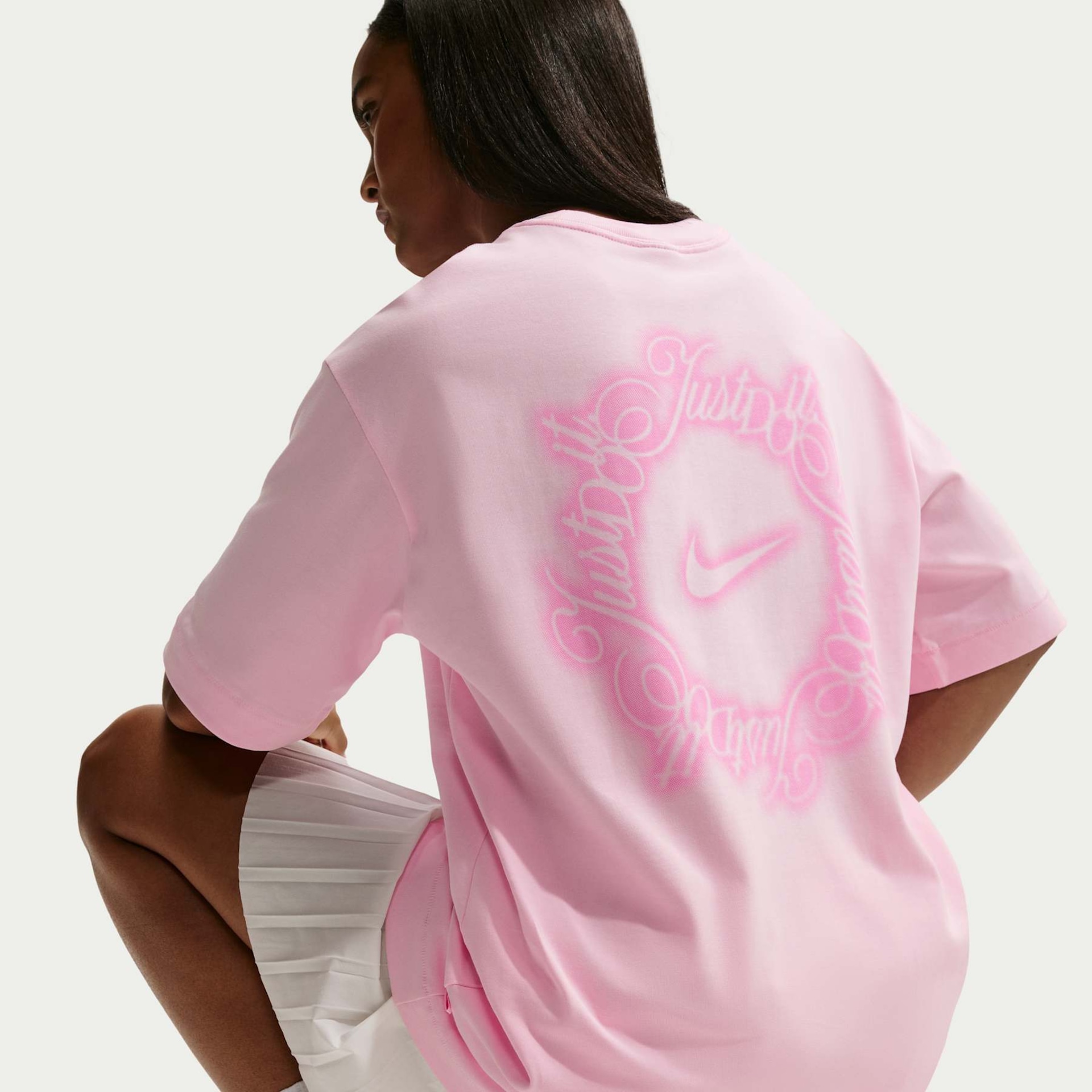 Camiseta Nike Sportswear JDI Oversized Feminina - Foto 4