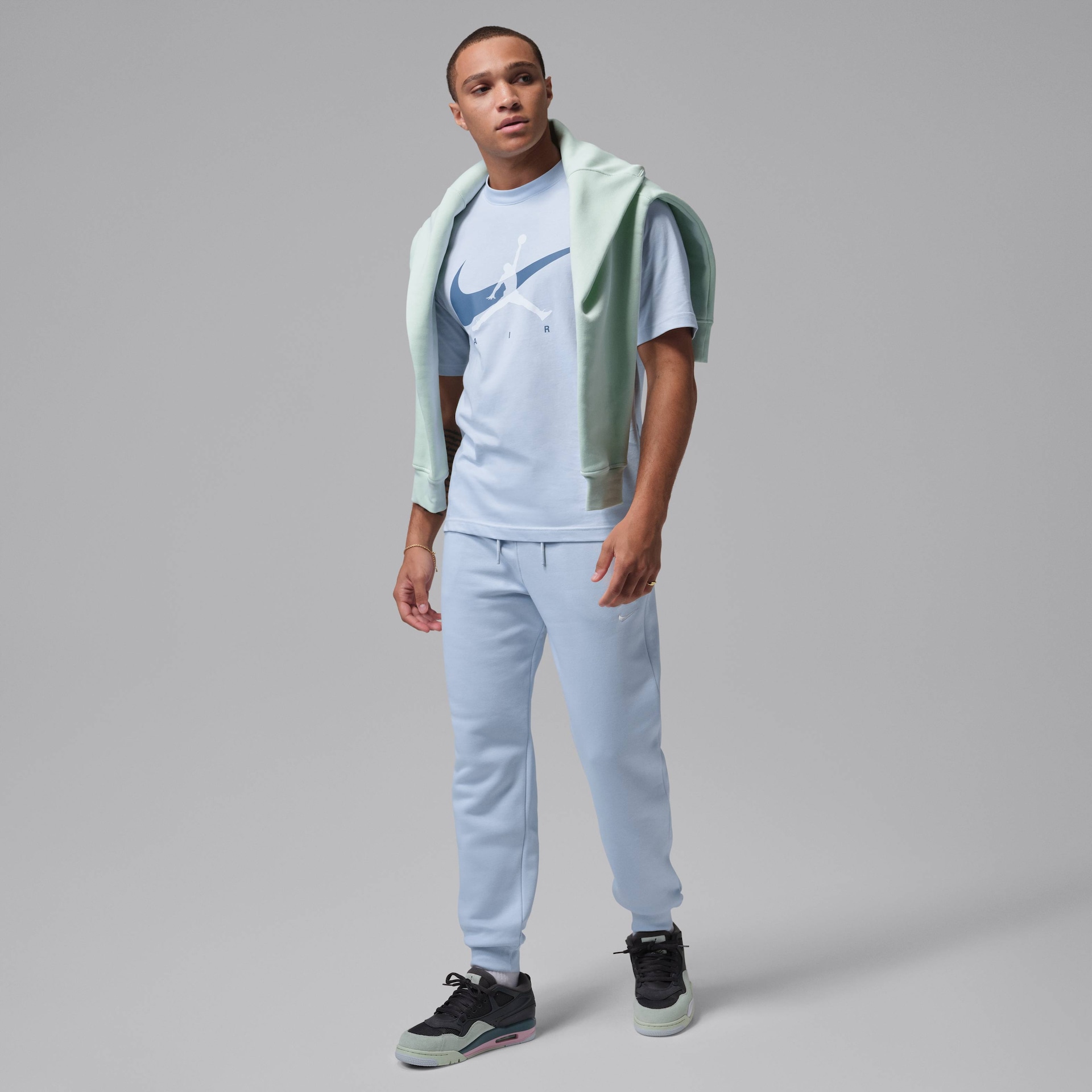 Camiseta Jordan Jumpman Brooklyn Masculina - Foto 4