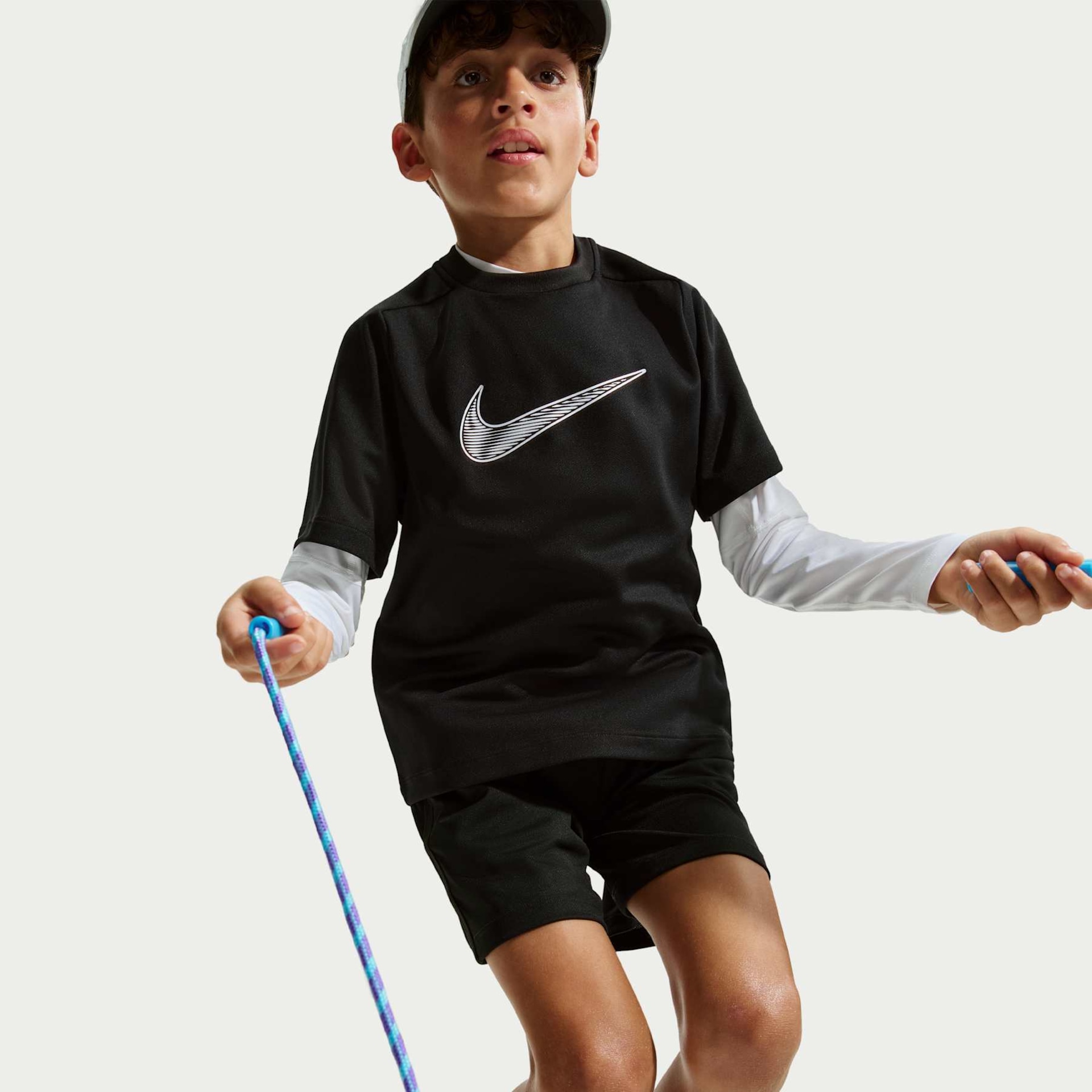 Camiseta Dri-FIT Nike Multi Infantil - Foto 3