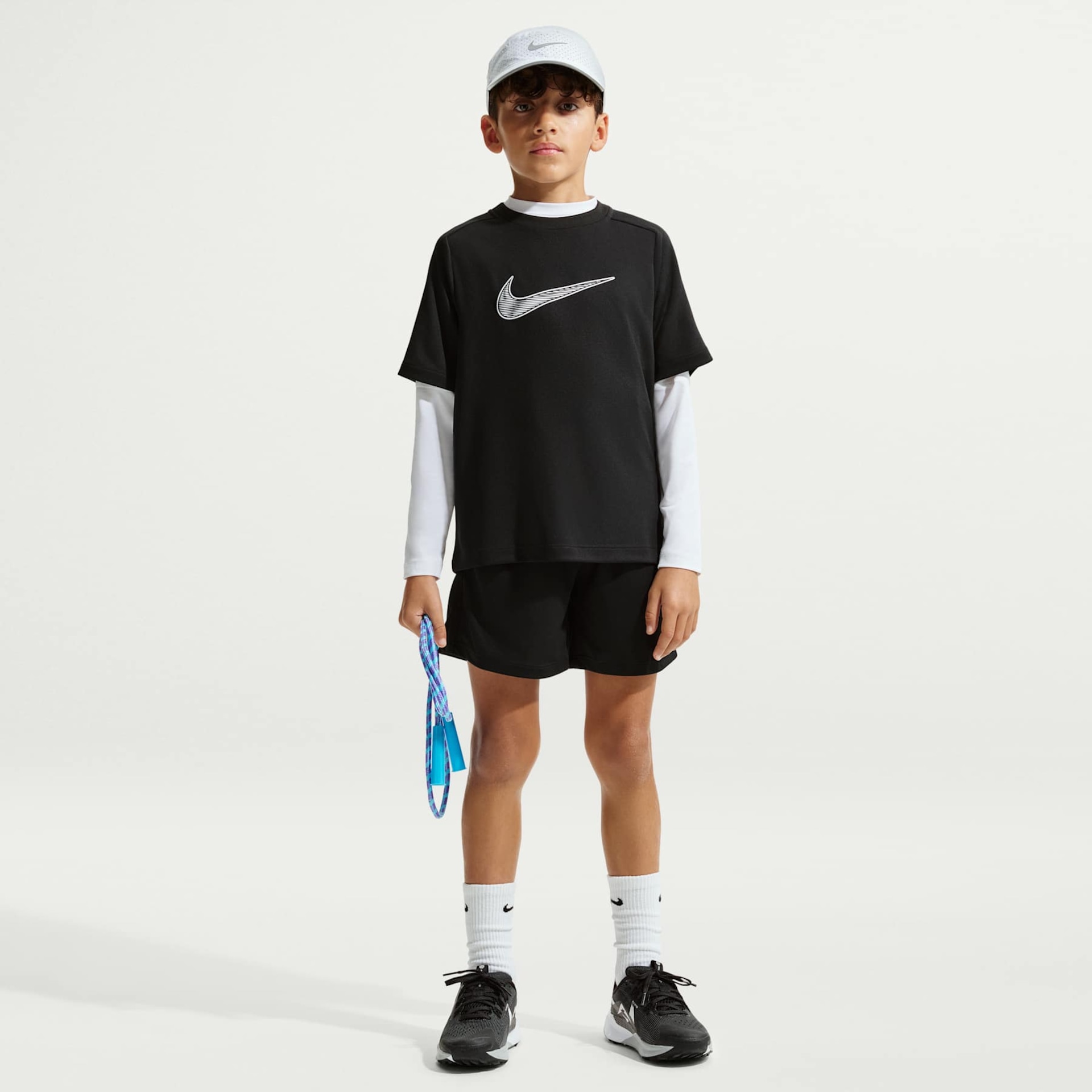 Camiseta Dri-FIT Nike Multi Infantil - Foto 4