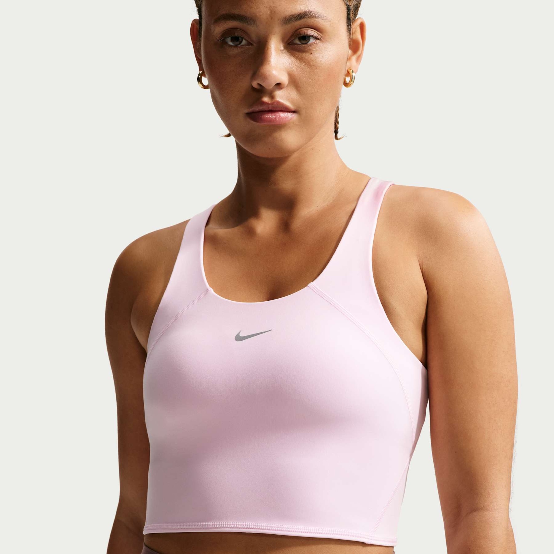 Regata Cropped Dri-FIT Nike Tempo Feminina - Foto 1