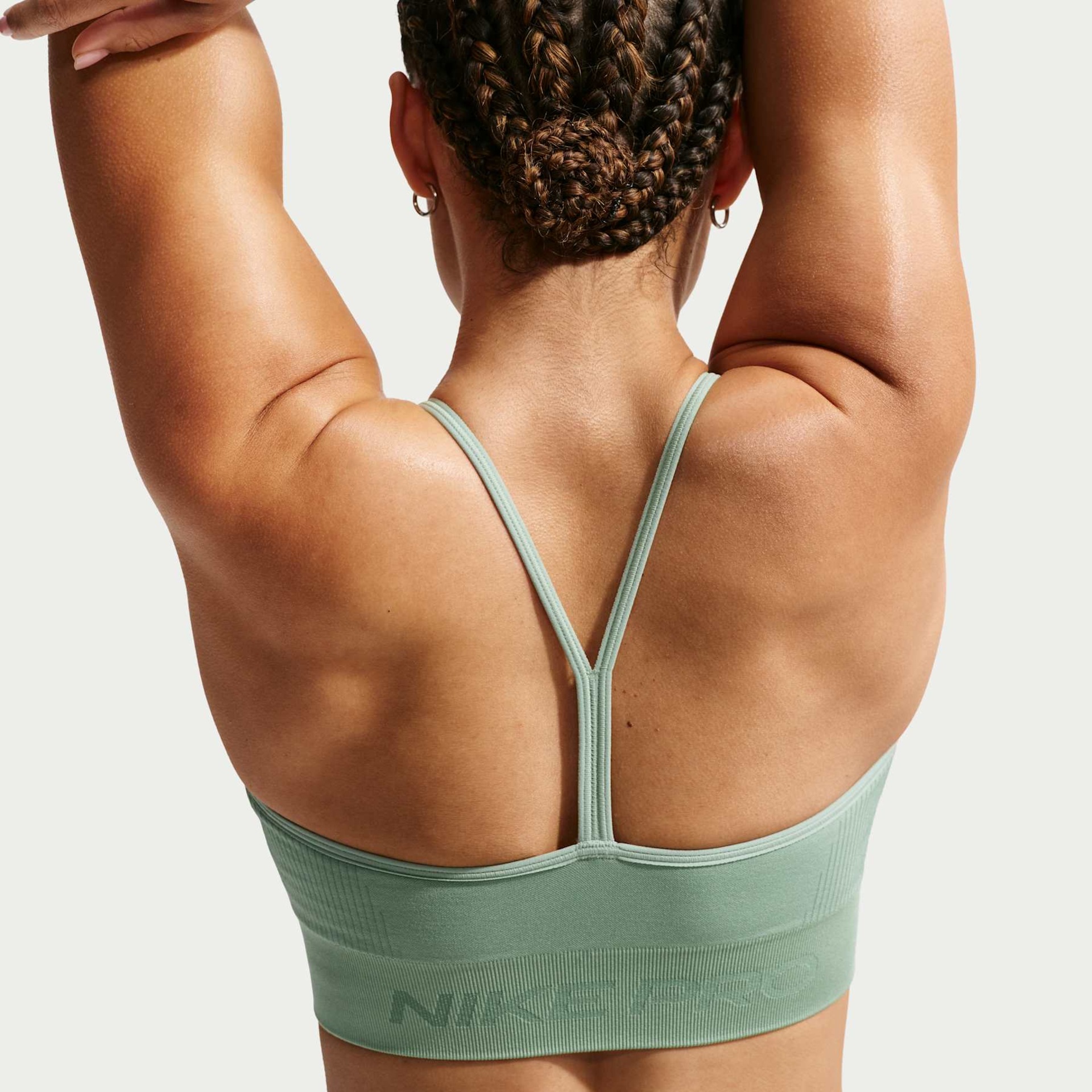 Top Dri-FIT Nike Pro Seamless Feminino - Foto 2