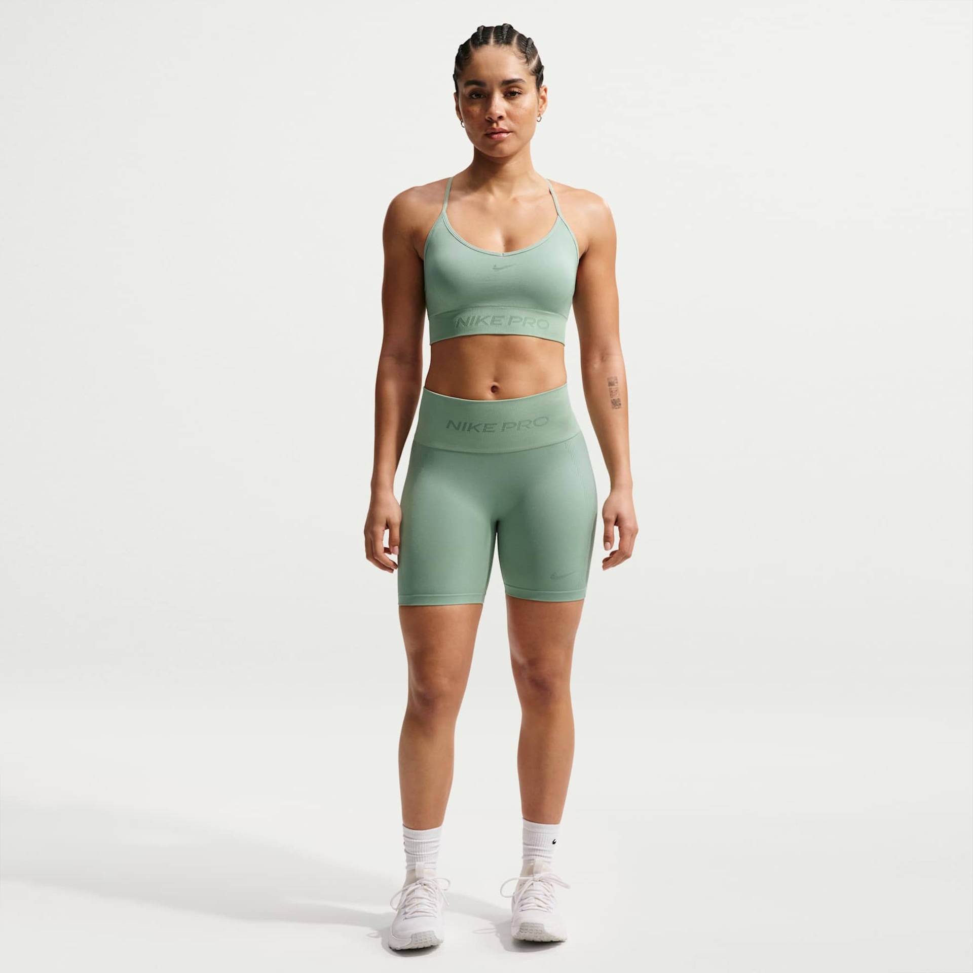 Top Dri-FIT Nike Pro Seamless Feminino - Foto 4