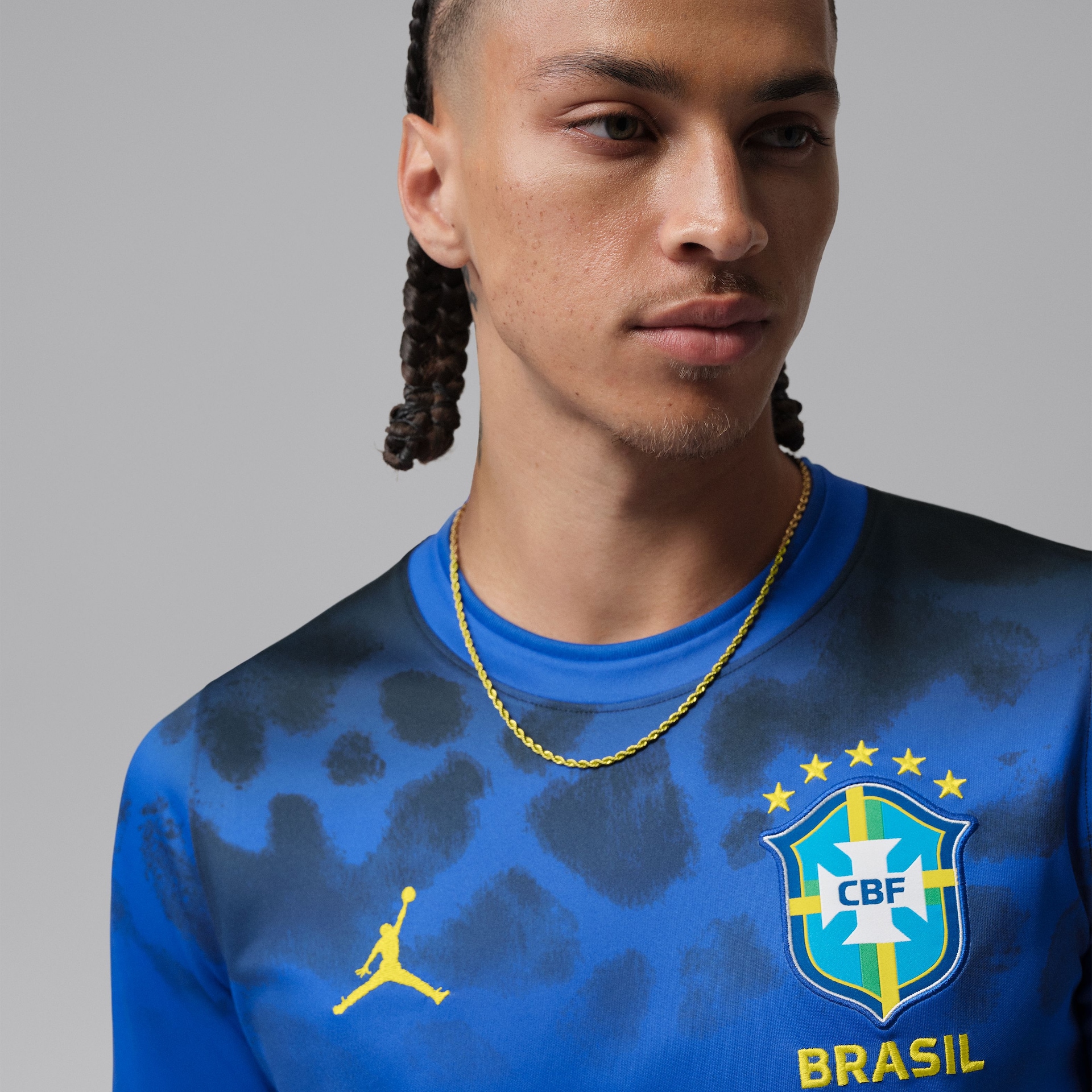 Camiseta Brasil Jordan Academy Pro Pré-Jogo Masculina - Foto 4