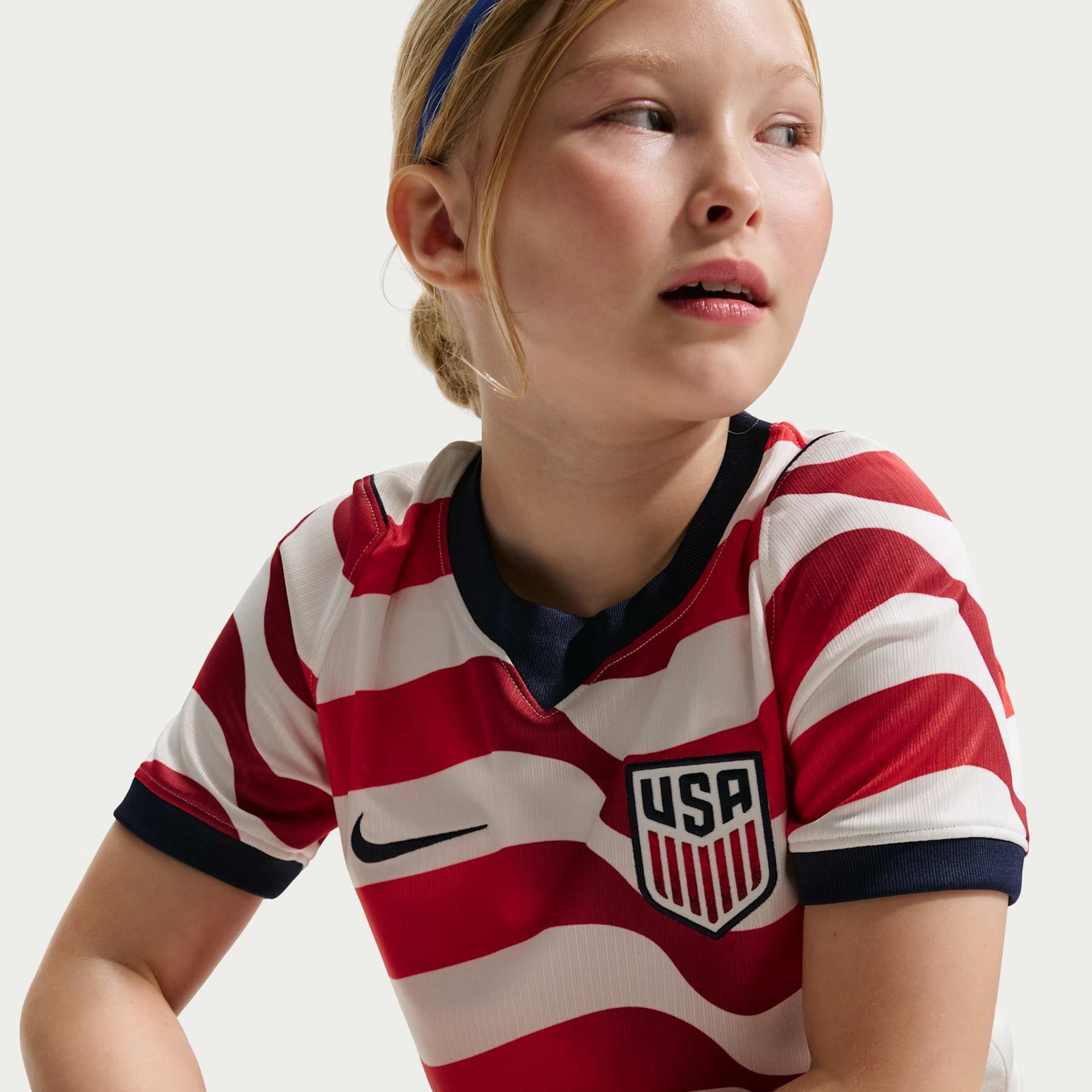 Camisa Estados Unidos Nike I 2026/27 Torcedor Pro Infantil - Foto 2