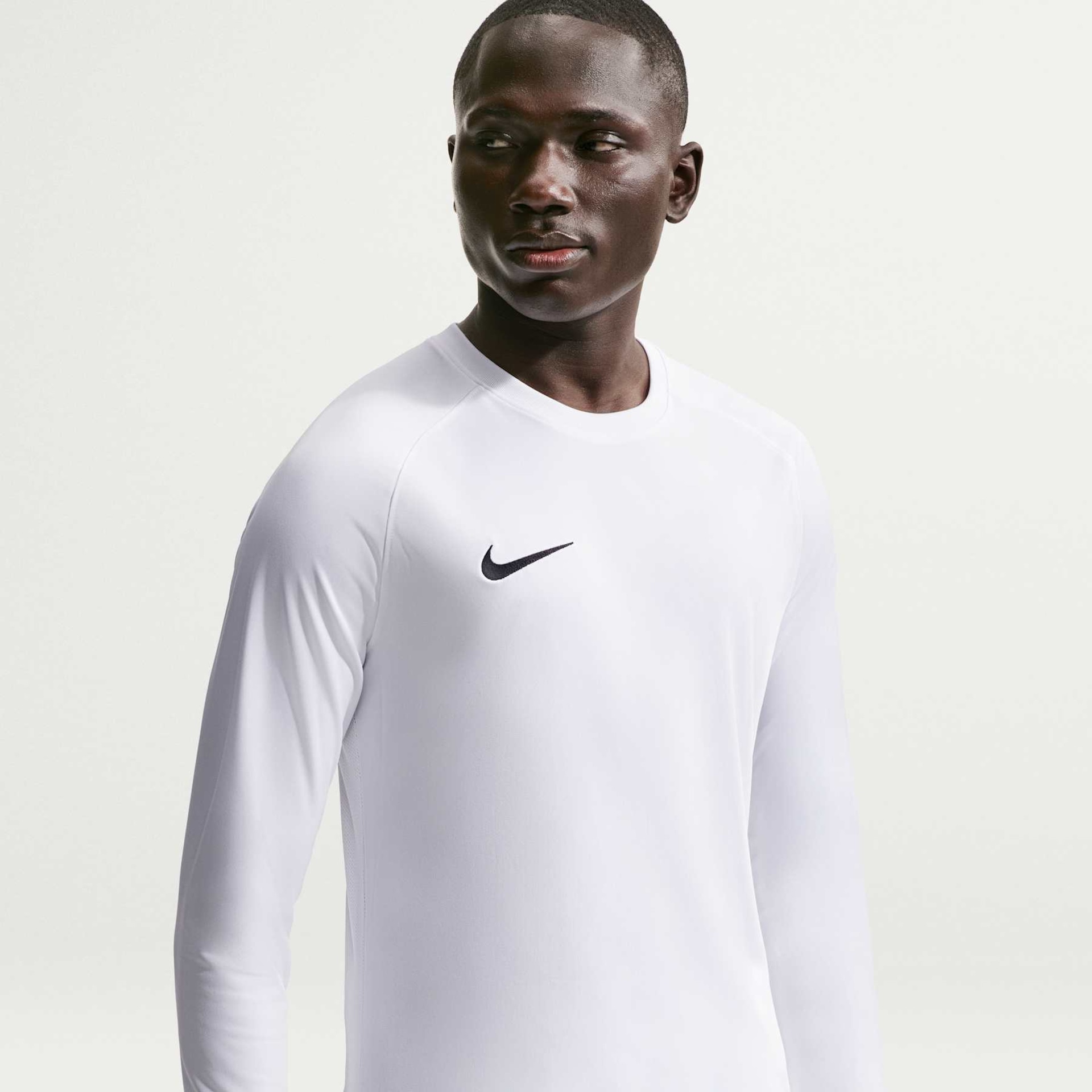 Camisa Dri-FIT Nike Manga Longa Park VIII Masculina - Foto 1