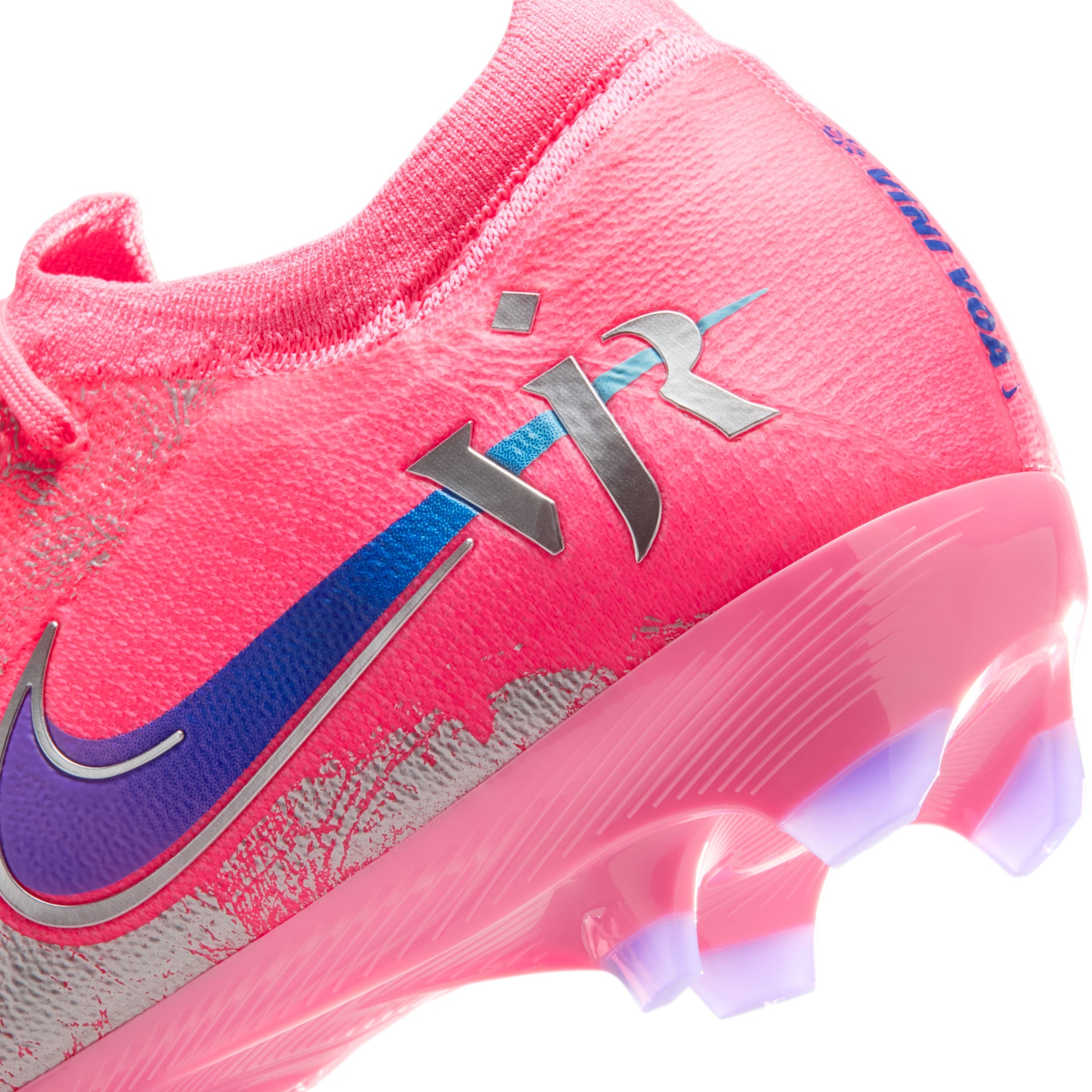 Chuteira Vini Jr Campo Nike Mercurial Zoom Vapor 16 Pro - Foto 9