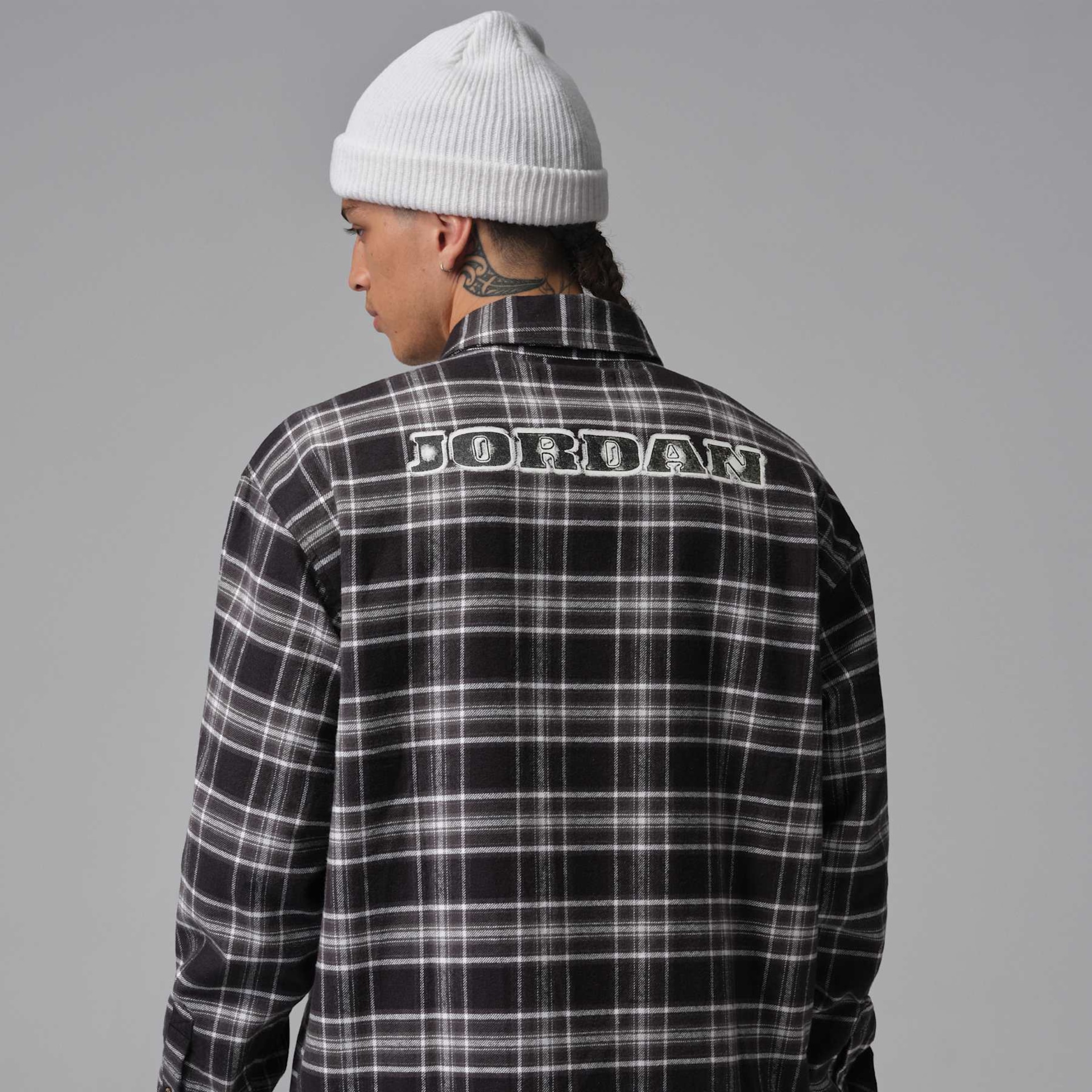 Camiseta Jordan Break Flannel Masculina - Foto 2