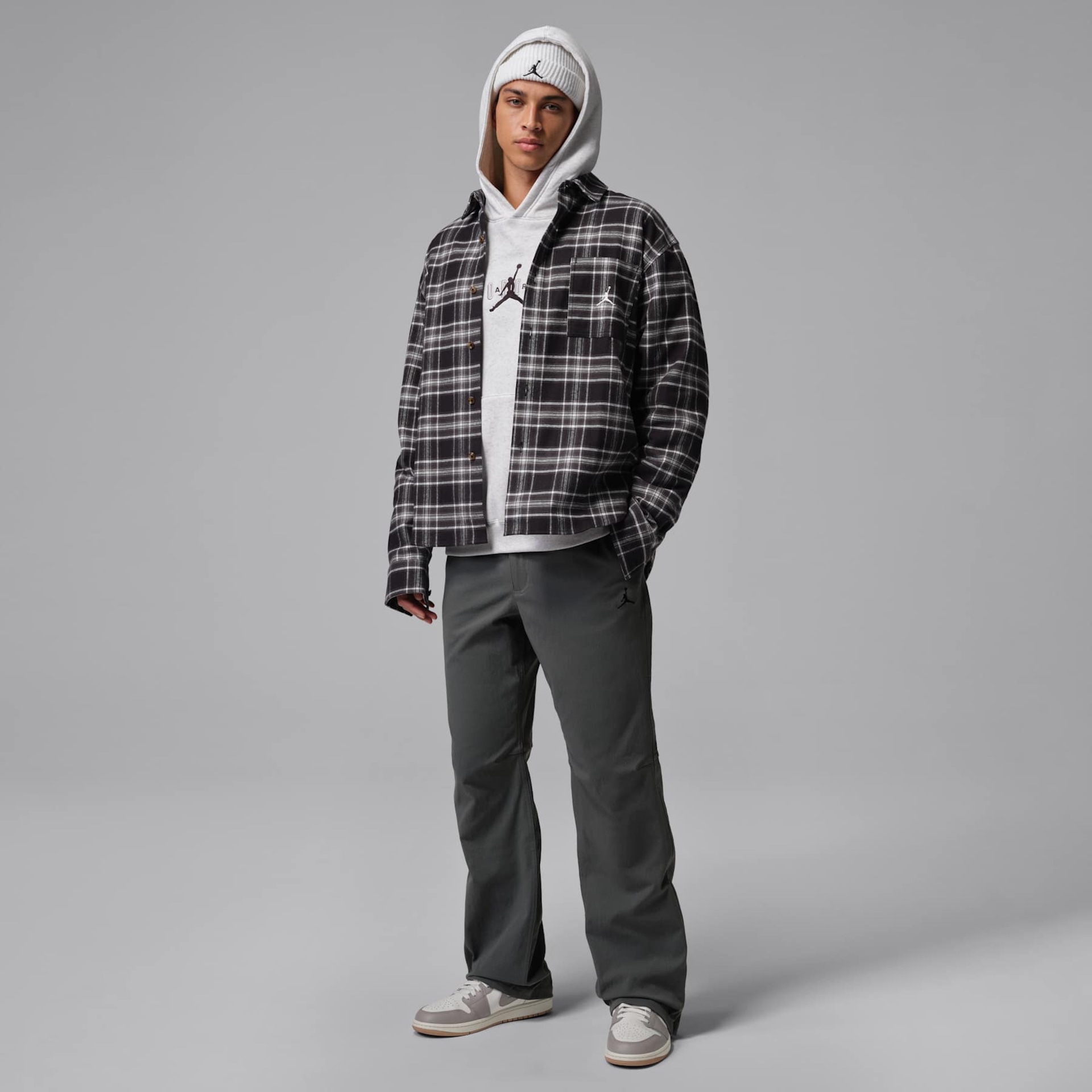 Camiseta Jordan Break Flannel Masculina - Foto 6