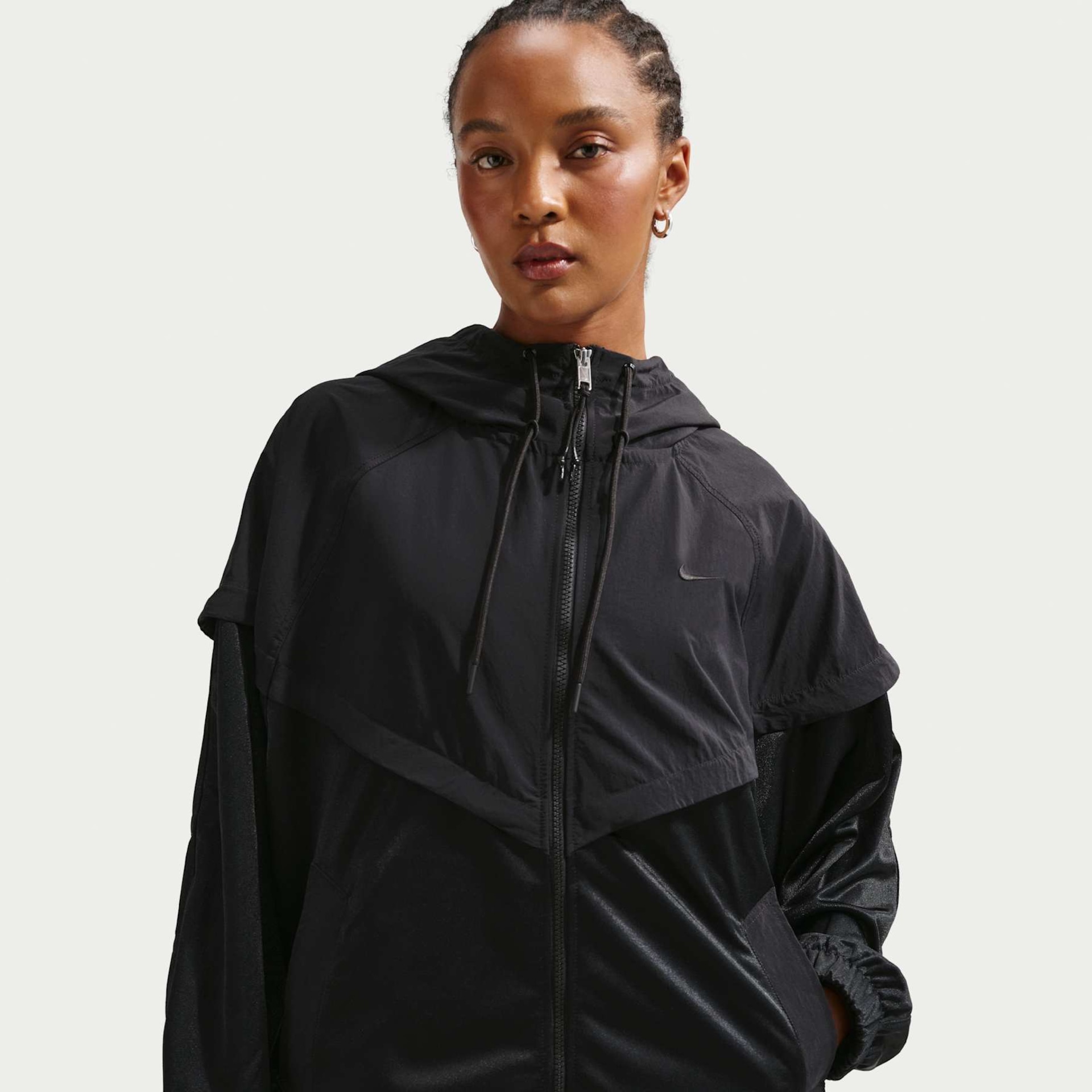 Jaqueta Nike Sportswear Oversized Windrunner Feminina - Foto 1