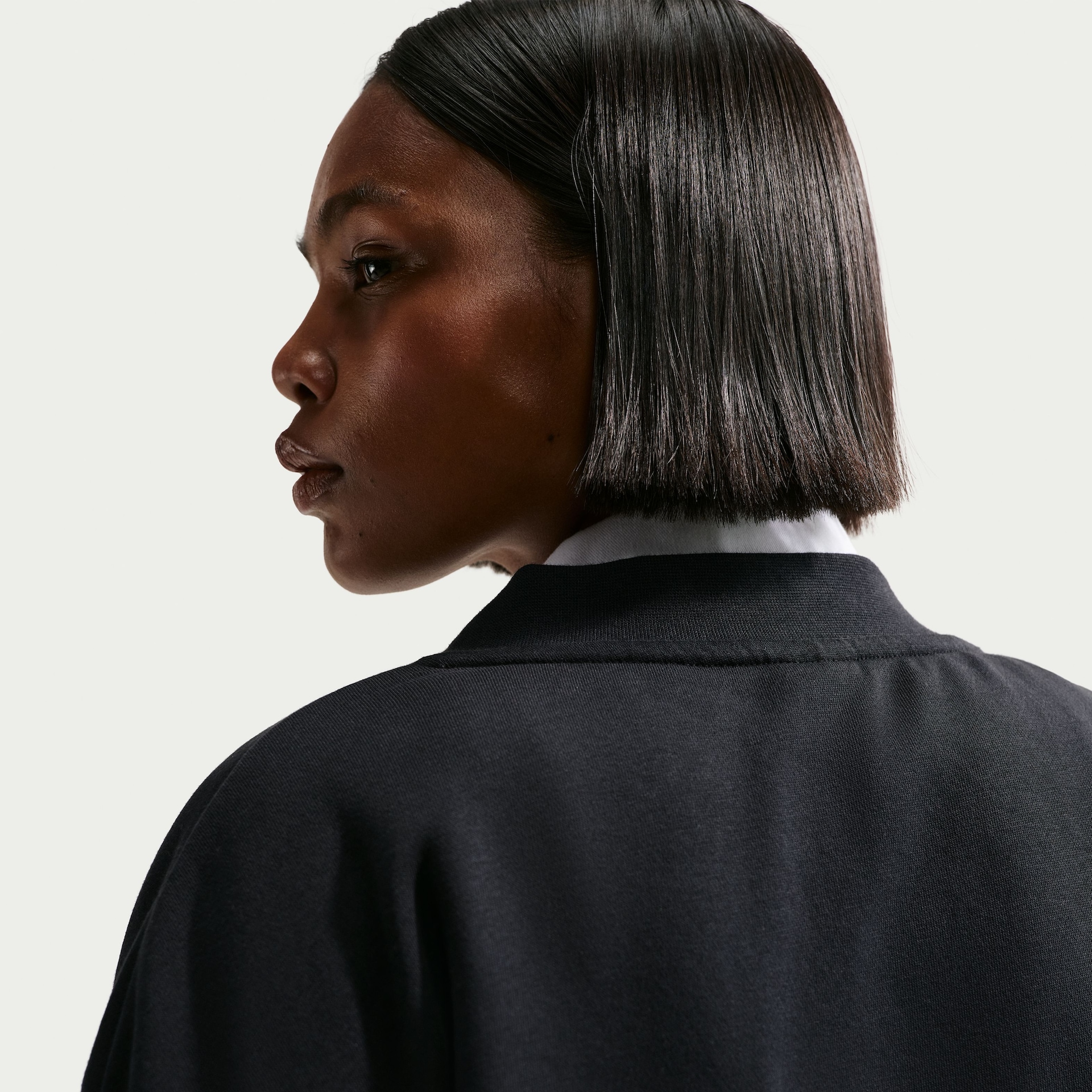 Cardigan Nike Sportswear Club Fleece Feminino - Foto 4