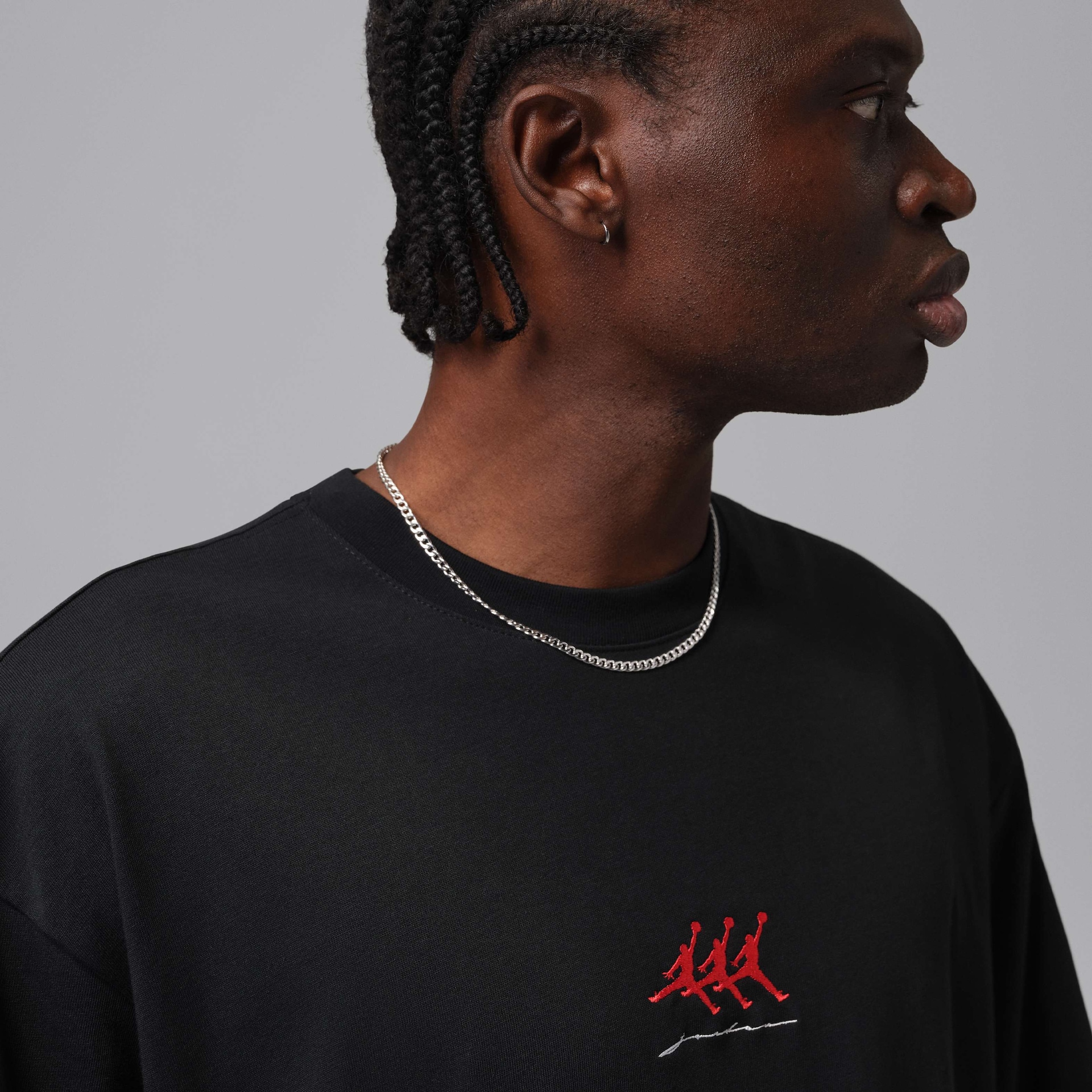 Camiseta Jordan Flight Oversized Masculina - Foto 3