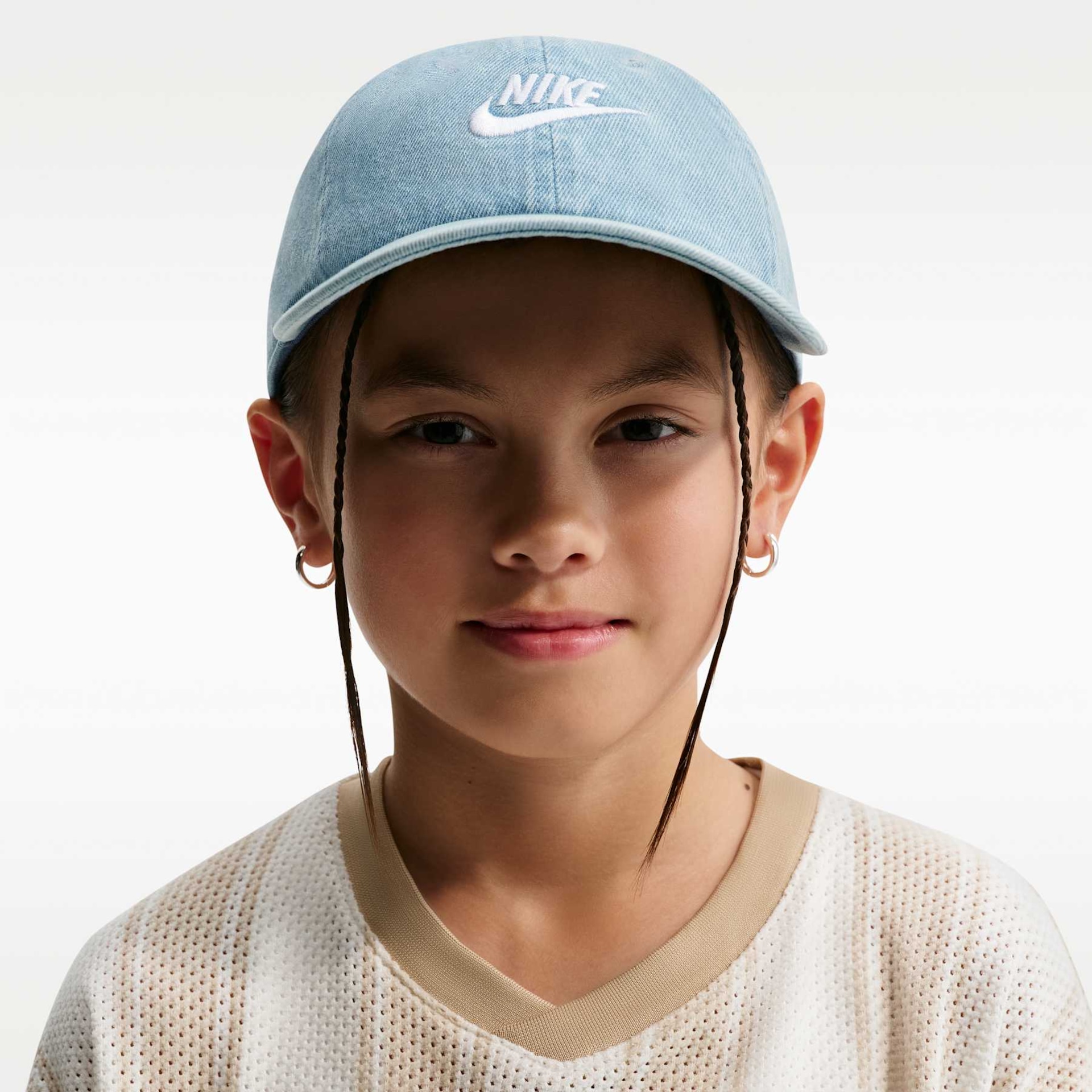 Boné Nike Club Denim Infantil - Foto 1