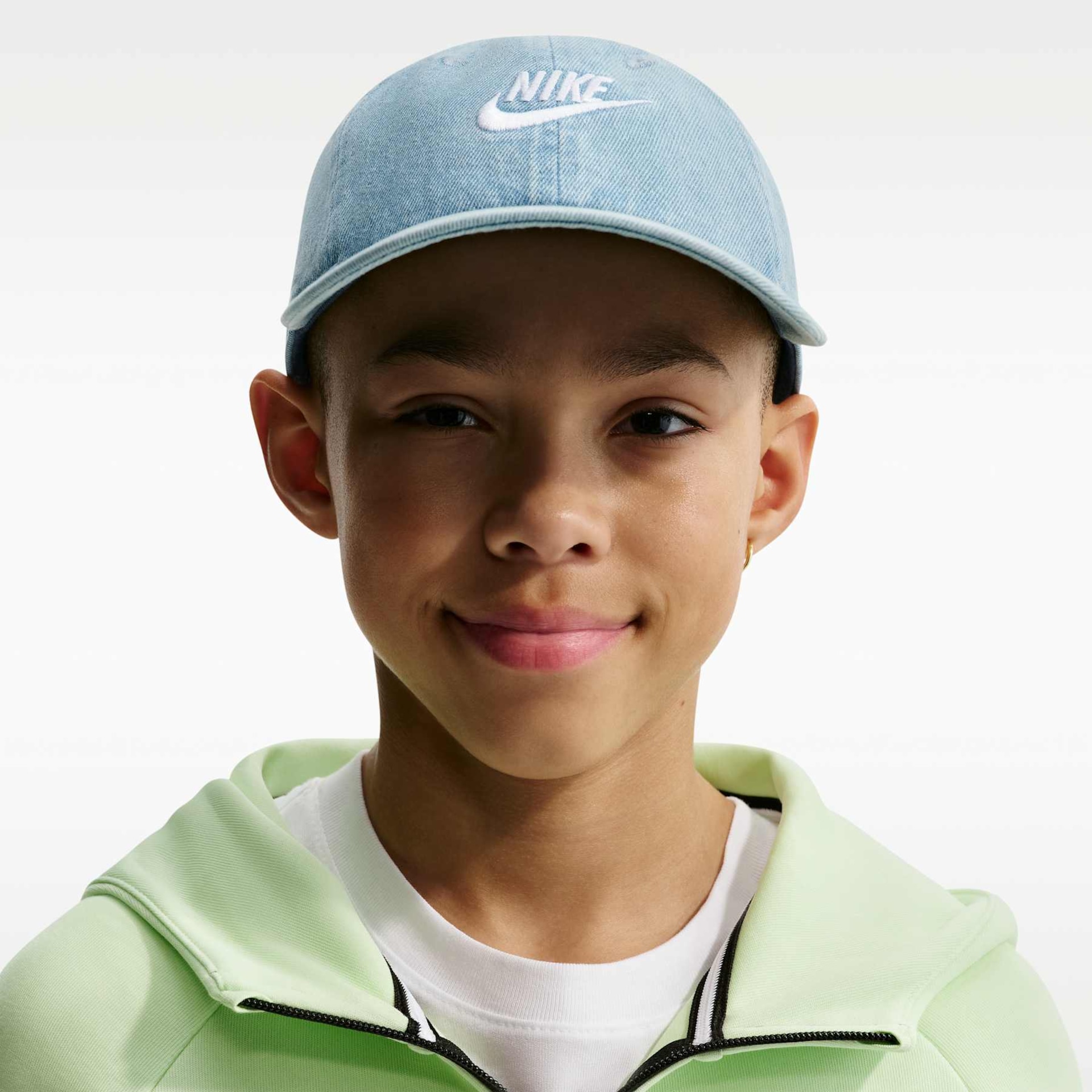 Boné Nike Club Denim Infantil - Foto 3