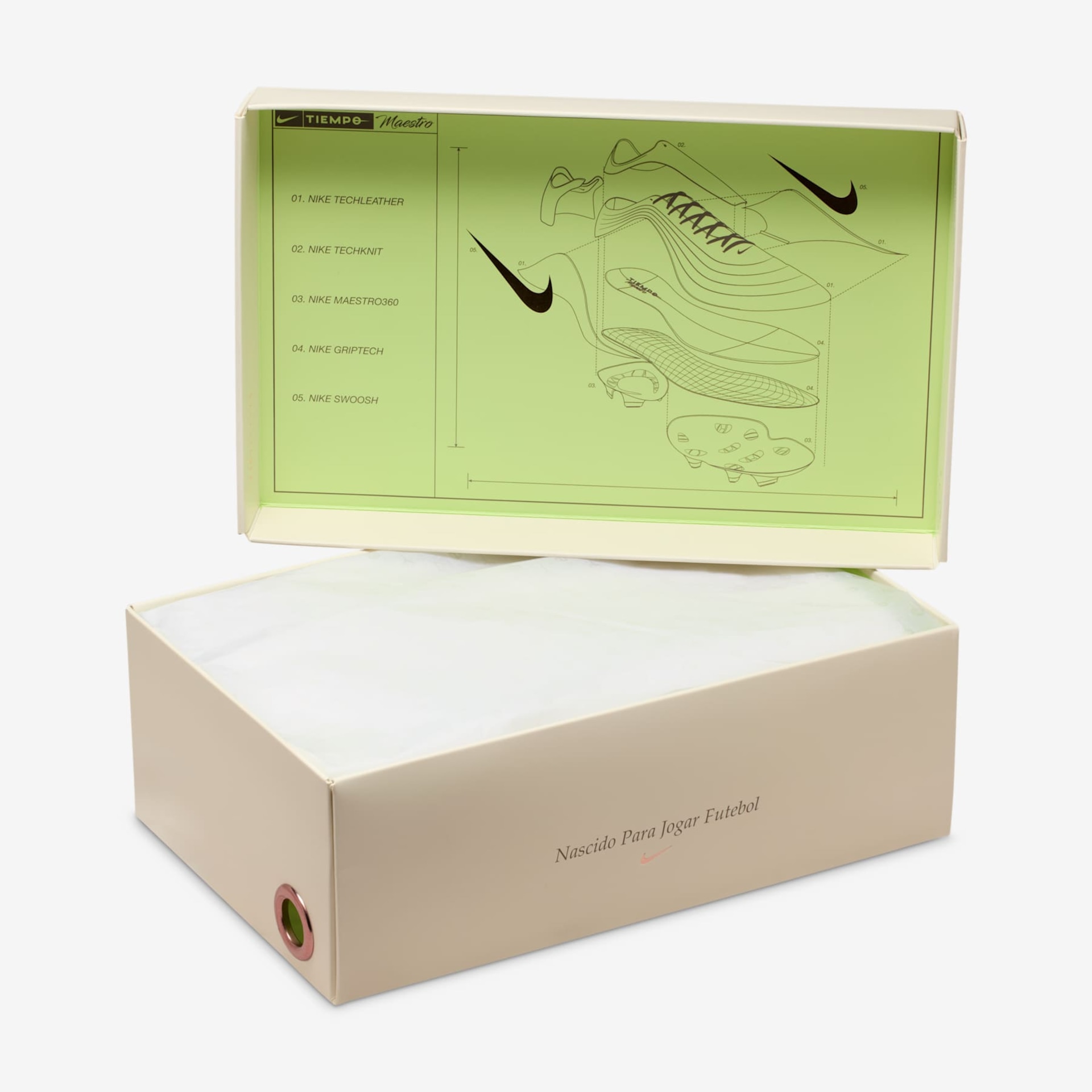 Chuteira Campo Nike Tiempo Maestro Elite LE - Foto 10