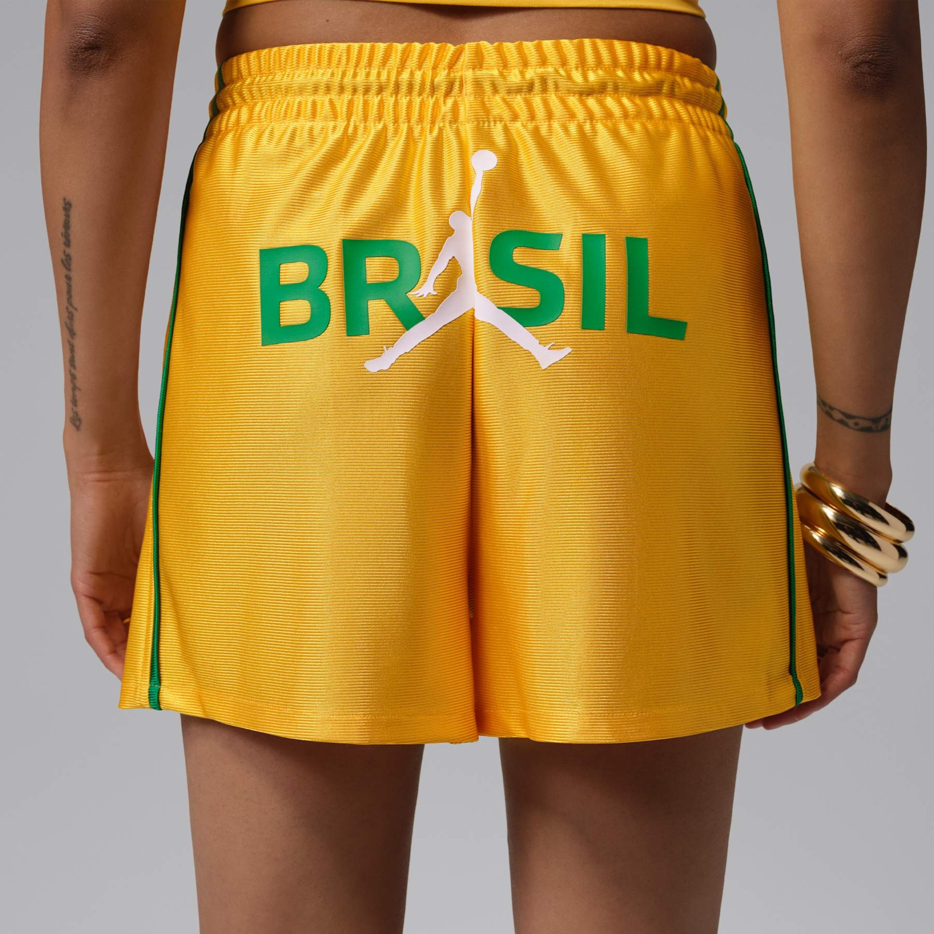 Shorts Brasil Jordan Brooklyn Knit Feminino - Foto 3