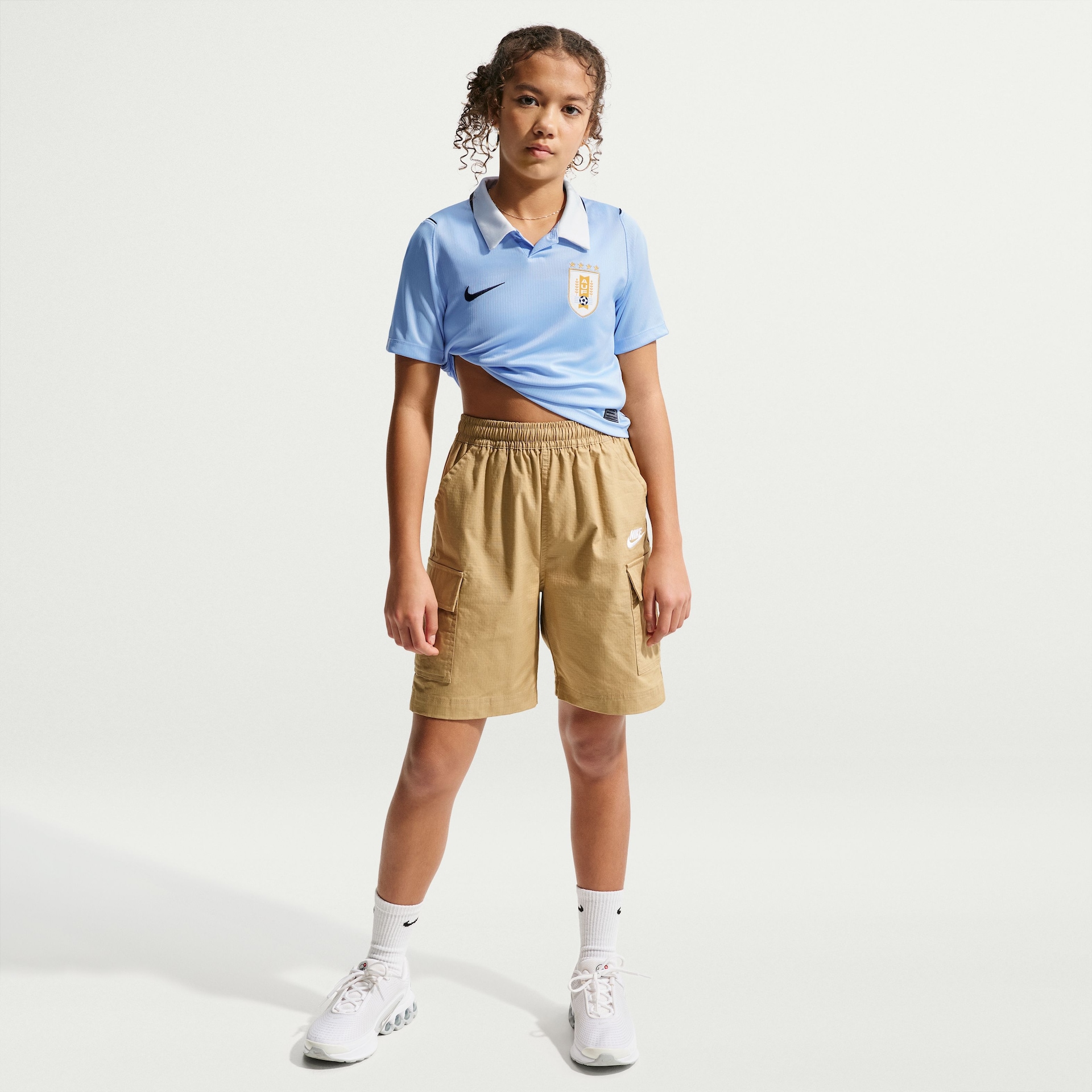 Camisa Uruguai Nike I 2026/27 Torcedor Pro Infantil - Foto 6