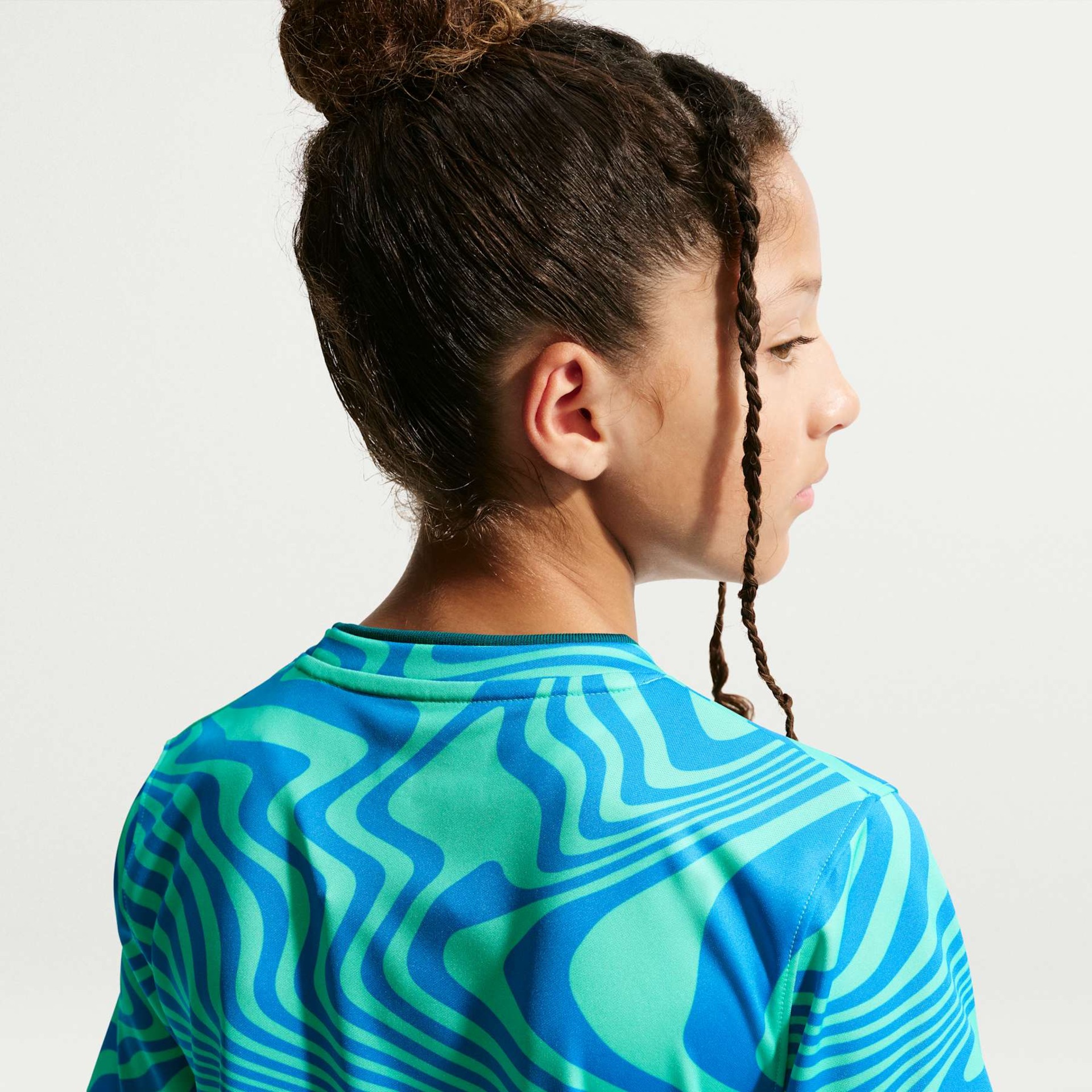 Camiseta Brasil Nike 2026 Pré-Jogo Infantil - Foto 4