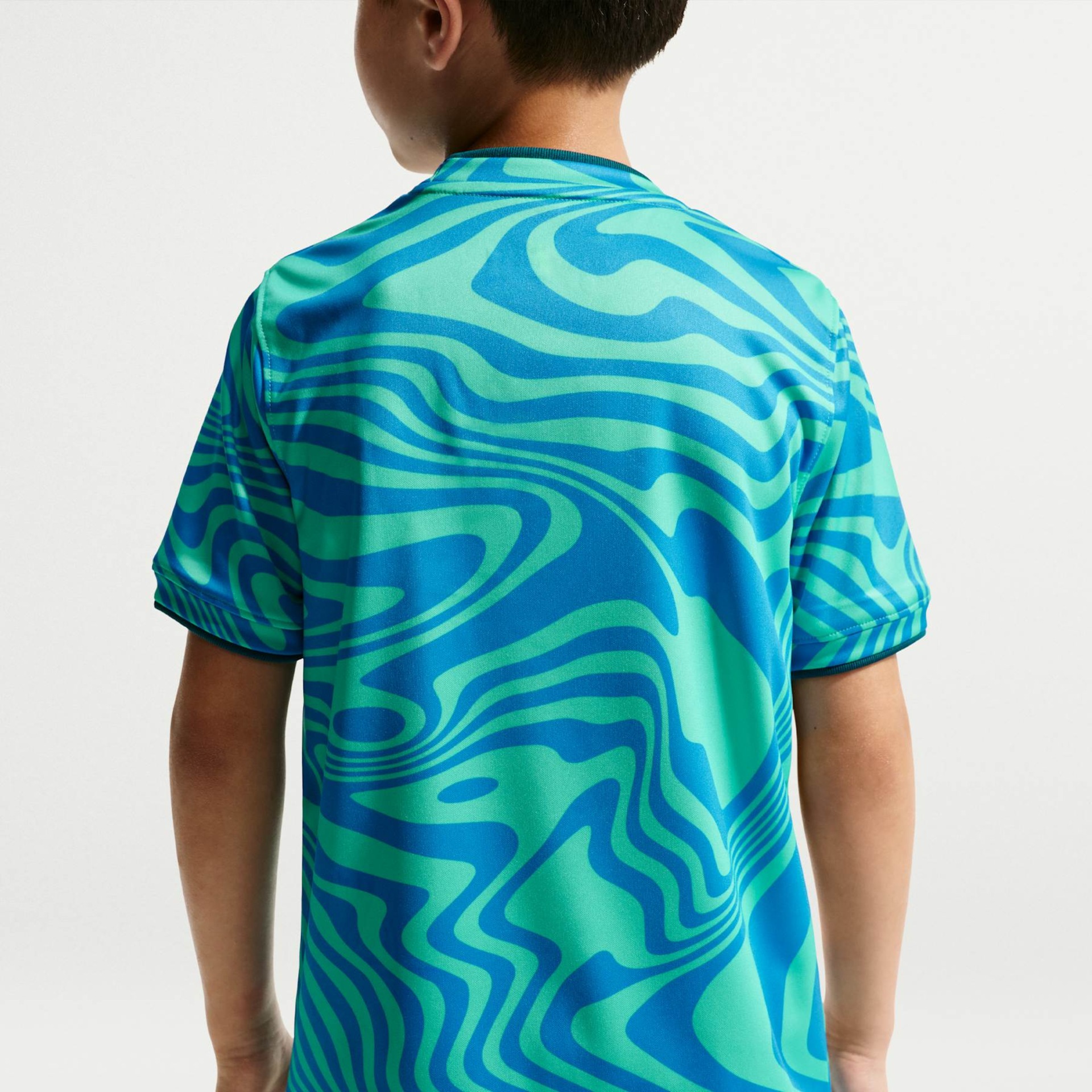 Camiseta Brasil Nike 2026 Pré-Jogo Infantil - Foto 5