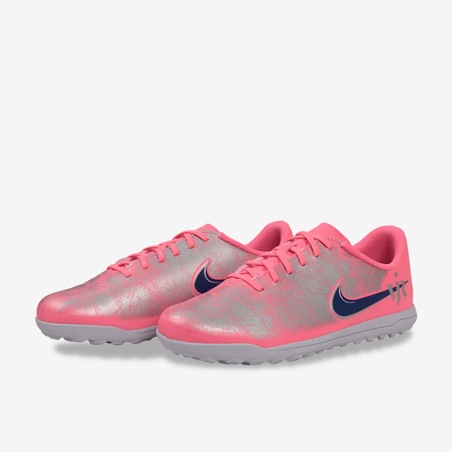 Chuteira Vini Jr Society Nike Mercurial Vapor 16 Club Infantil - Foto 5
