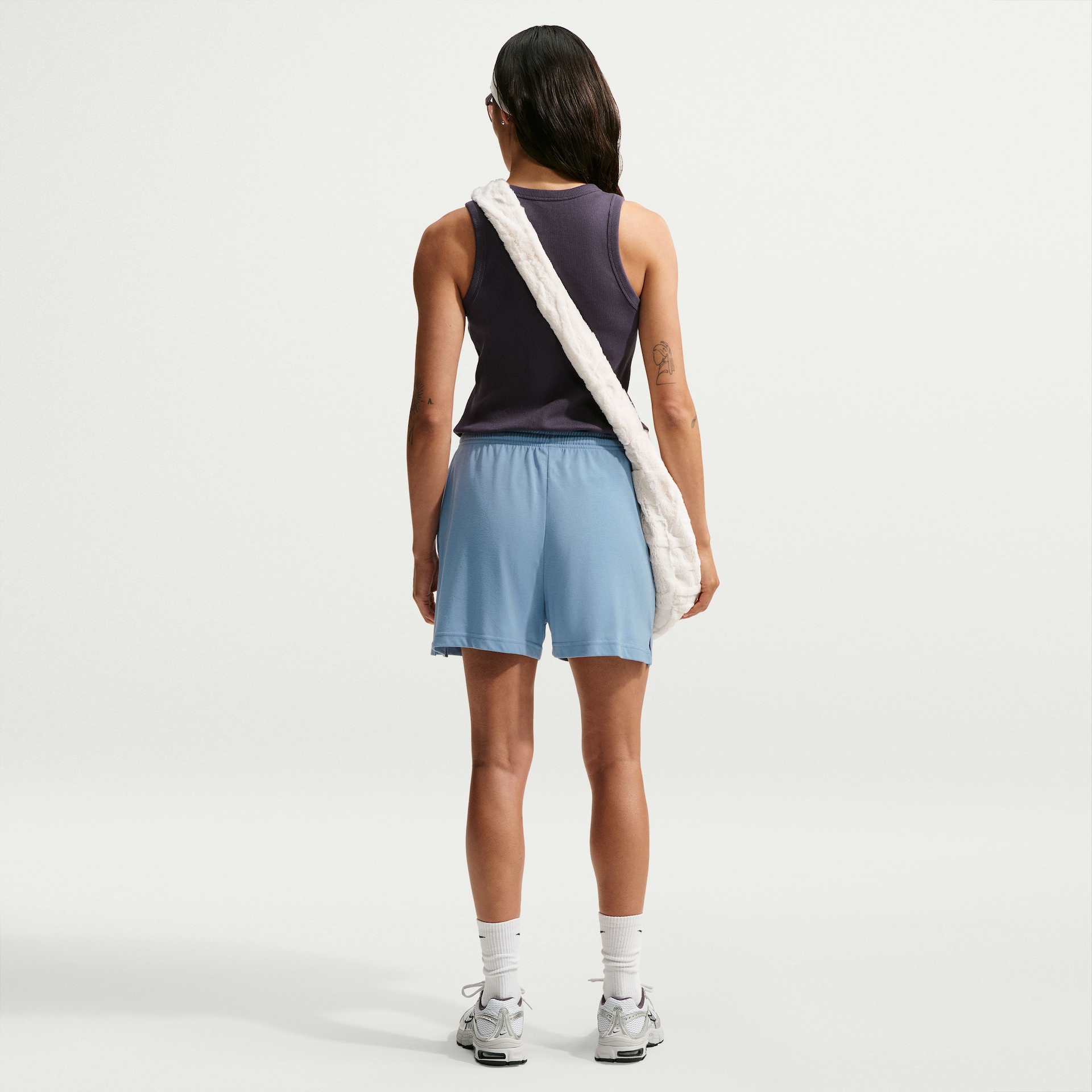 Shorts Nike Sportswear Chill Knit Feminino - Foto 5